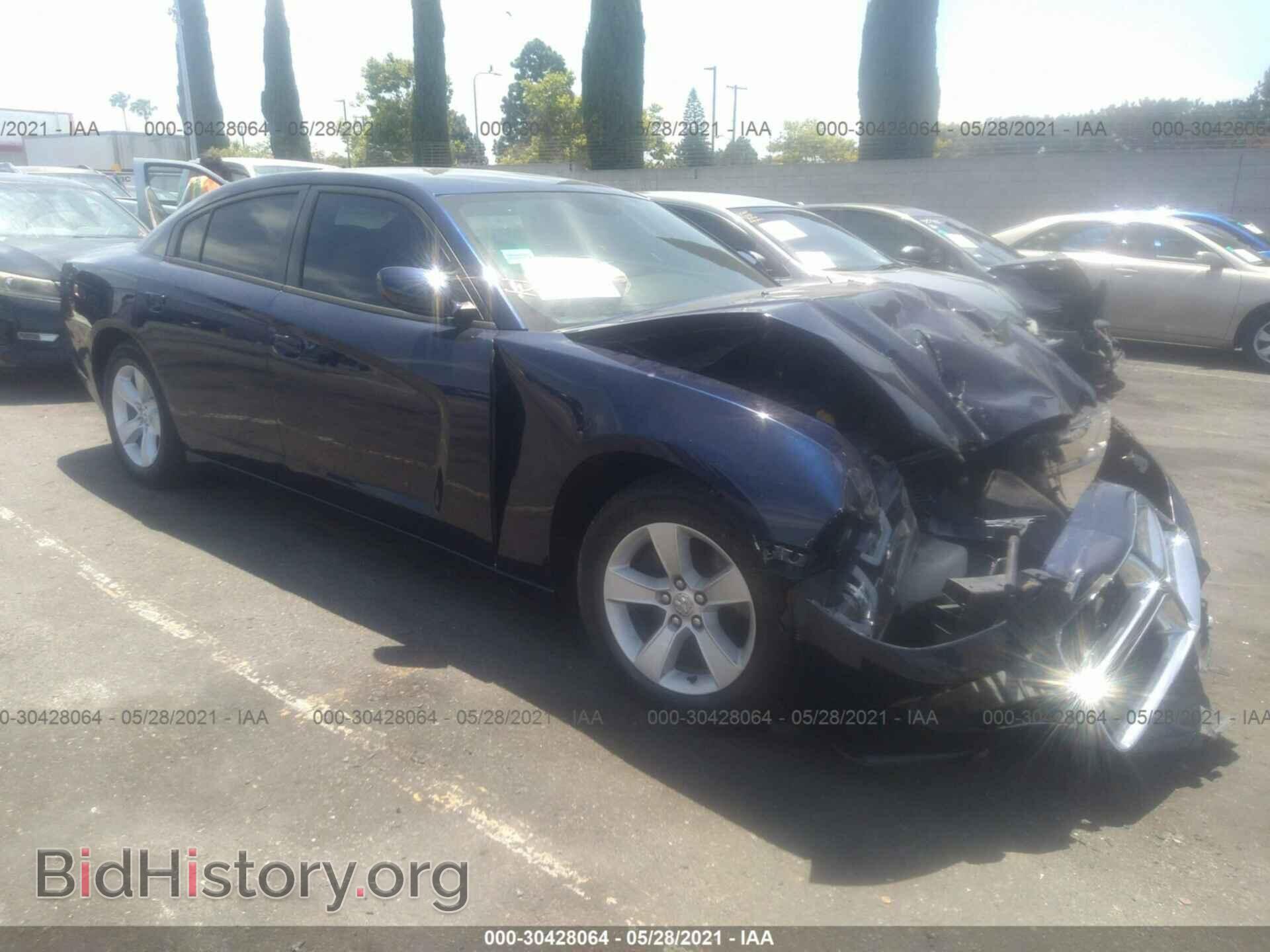 Photo 2C3CDXBG1DH622780 - DODGE CHARGER 2013