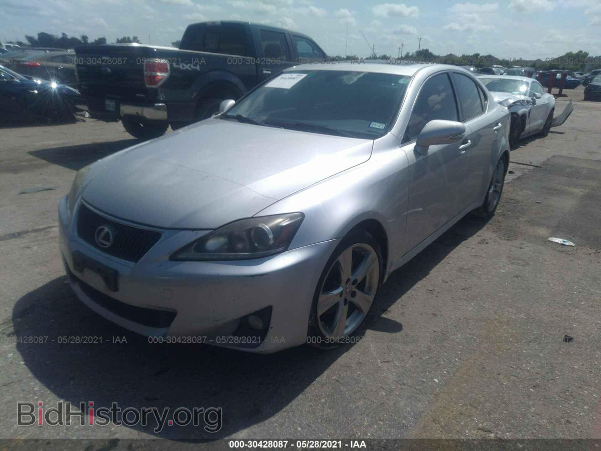 2011 LEXUS IS 250 - VIN: JTHBF5C22B5144509 - Фото 2