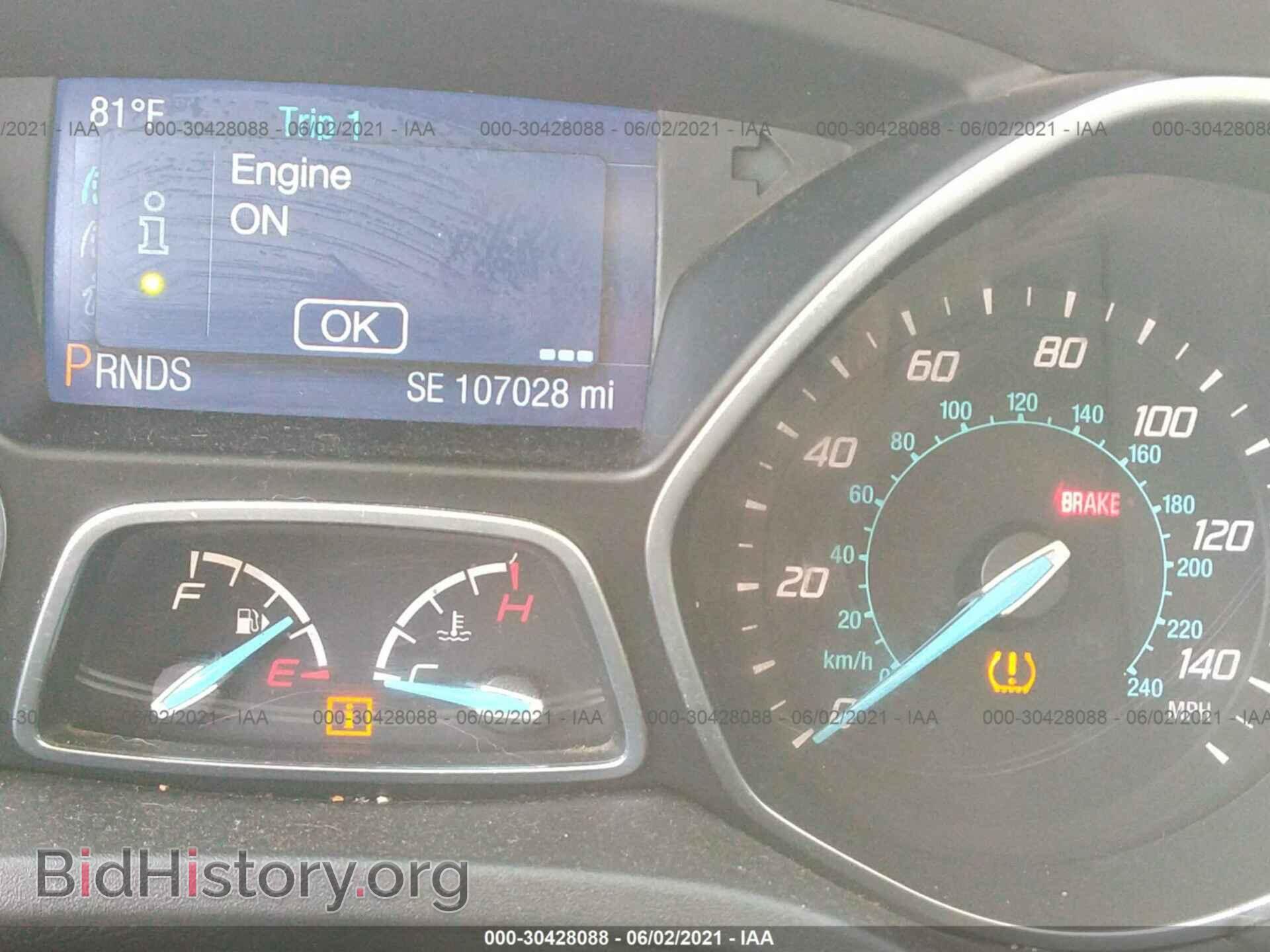 2014 FORD FOCUS - VIN: 1FADP3K27EL242941 - Фото 7