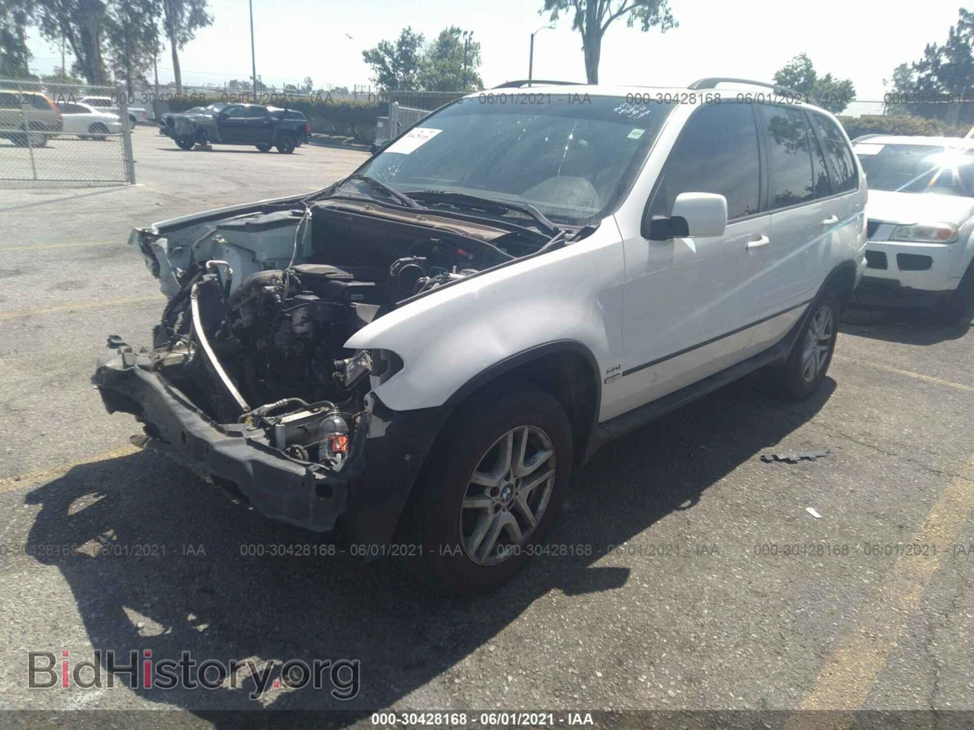 2006 BMW X5 - VIN: 5UXFA13596LY37257 - Фото 2