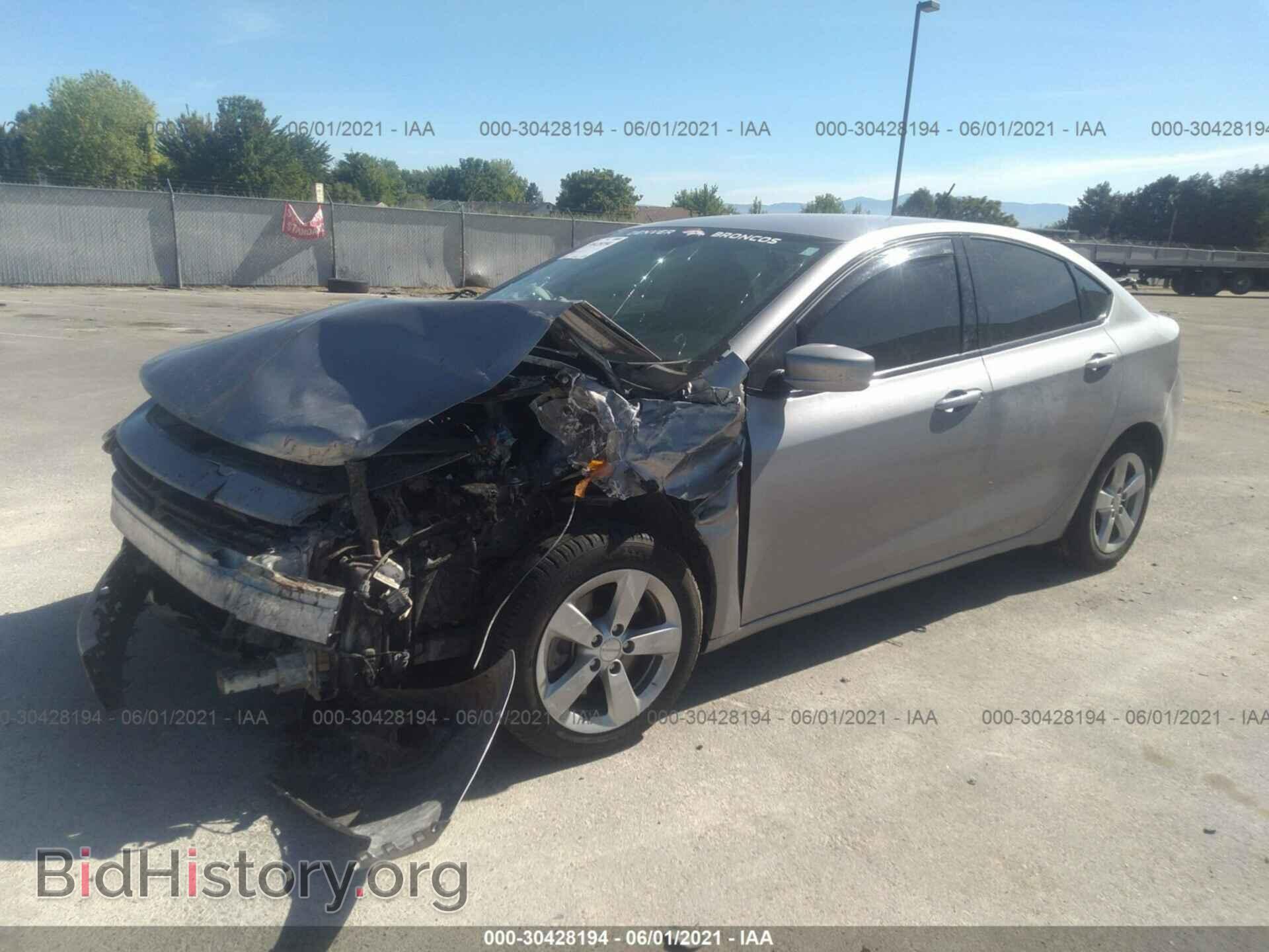 2015 DODGE DART - VIN: 1C3CDFBB0FD420978 - Фото 2