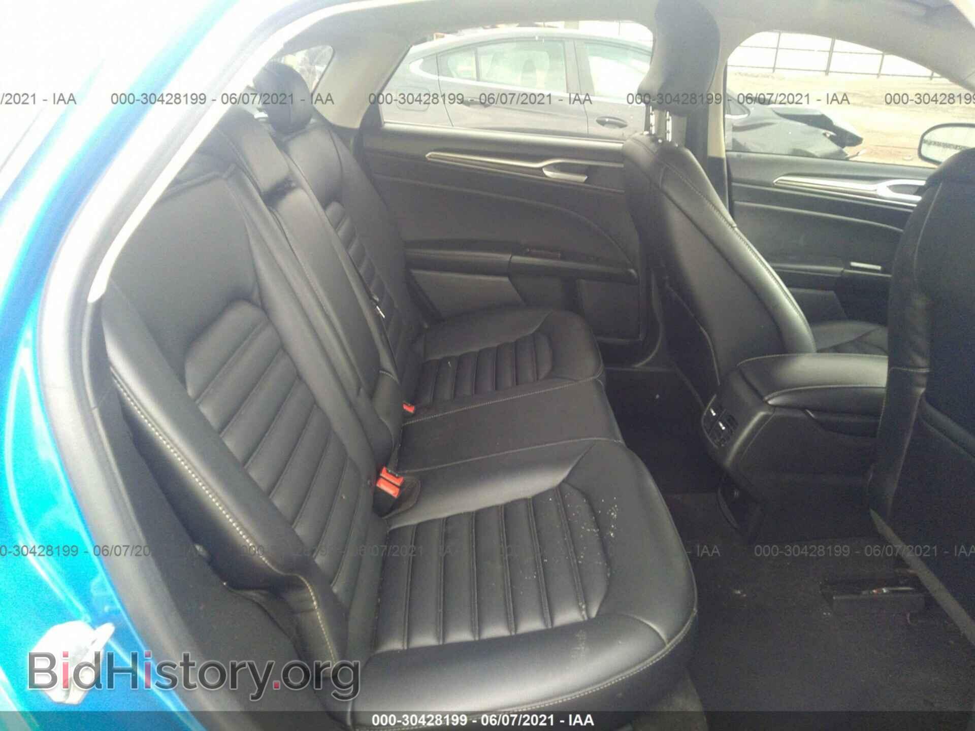 2019 FORD FUSION - VIN: 3FA6P0CD1KR161437 - Фото 8