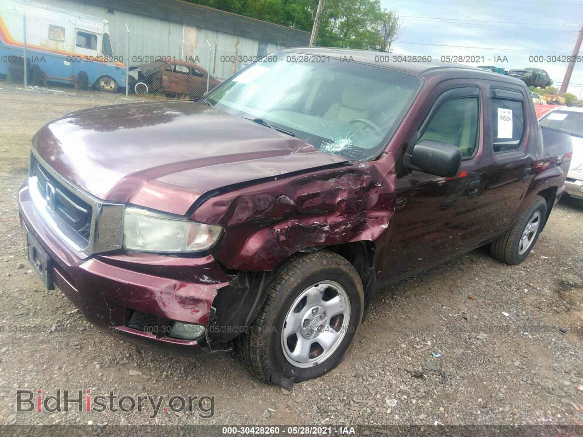 2009 HONDA RIDGELINE - VIN: 5FPYK16239B104824 - Фото 2