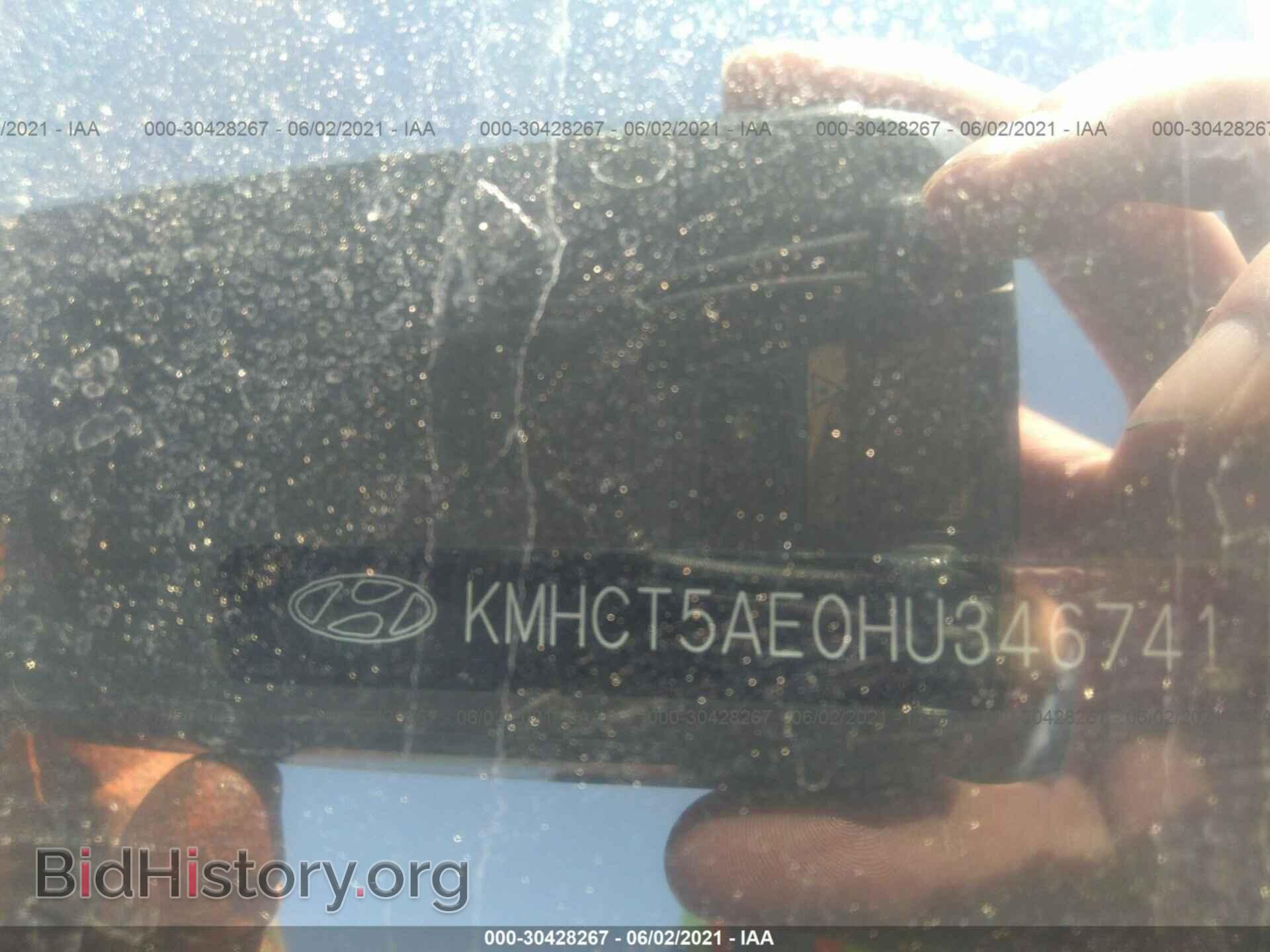 2017 HYUNDAI ACCENT - VIN: KMHCT5AE0HU346741 - Фото 9