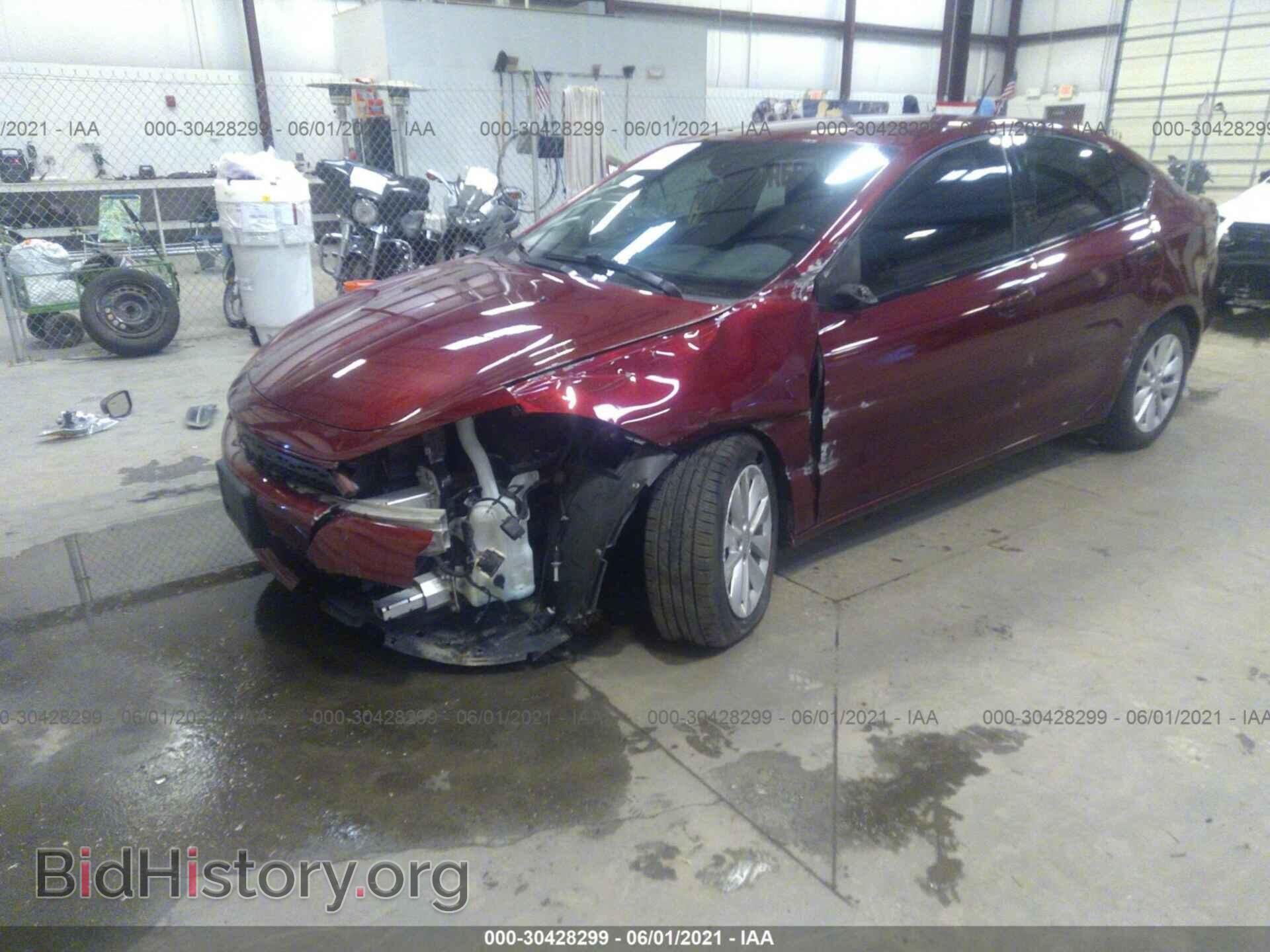 2015 DODGE DART - VIN: 1C3CDFDH9FD307385 - Фото 2