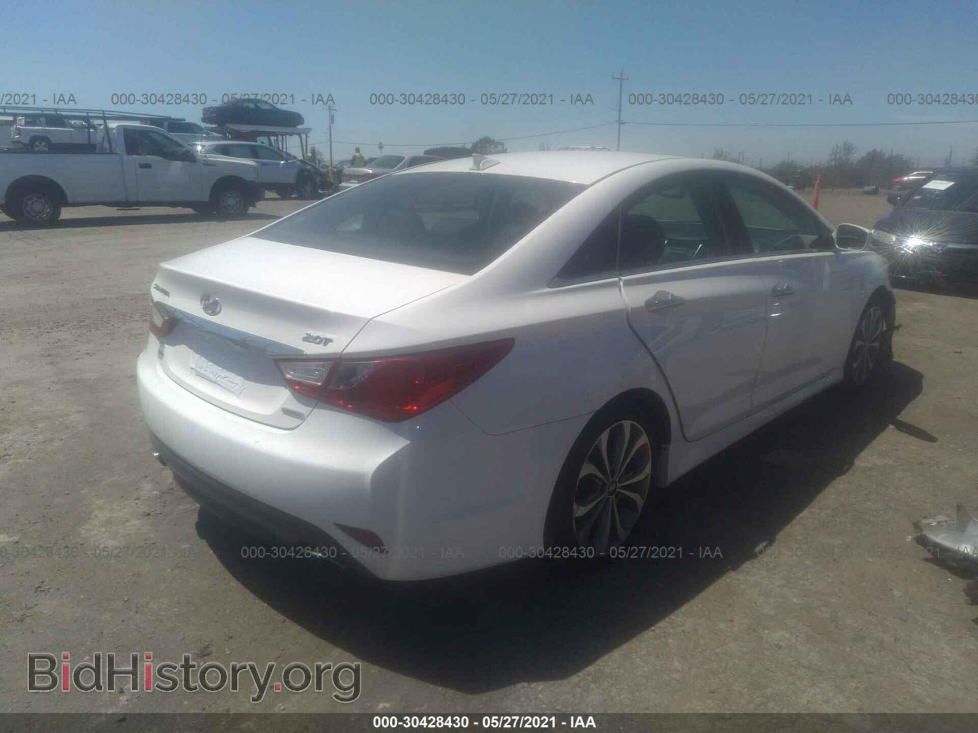 2014 HYUNDAI SONATA - VIN: 5NPEC4AB5EH845084 - Photo 4
