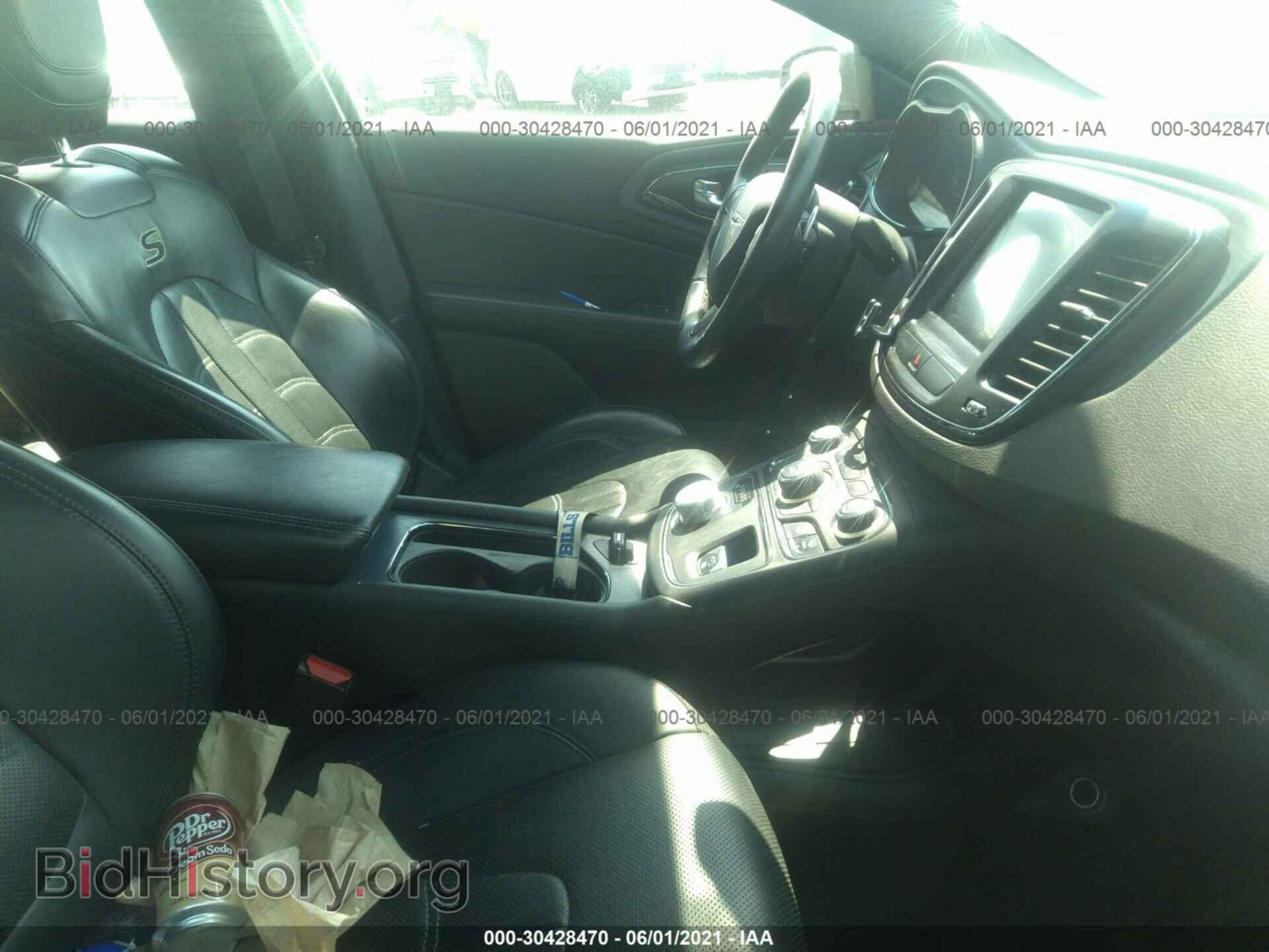 2016 CHRYSLER 200 - VIN: 1C3CCCDG6GN118357 - Photo 5