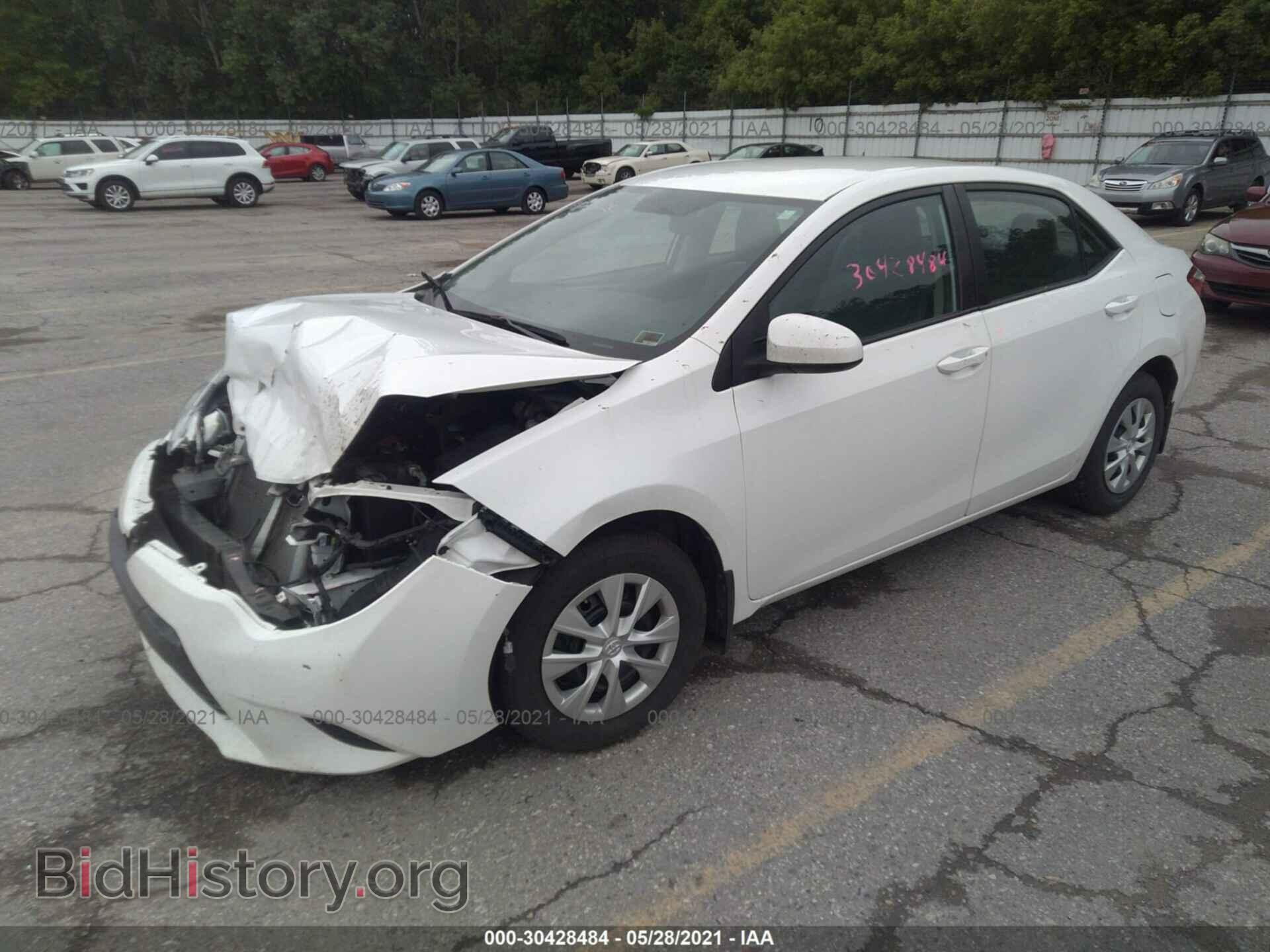 2014 TOYOTA COROLLA - VIN: 2T1BURHE4EC022324 - Фото 2