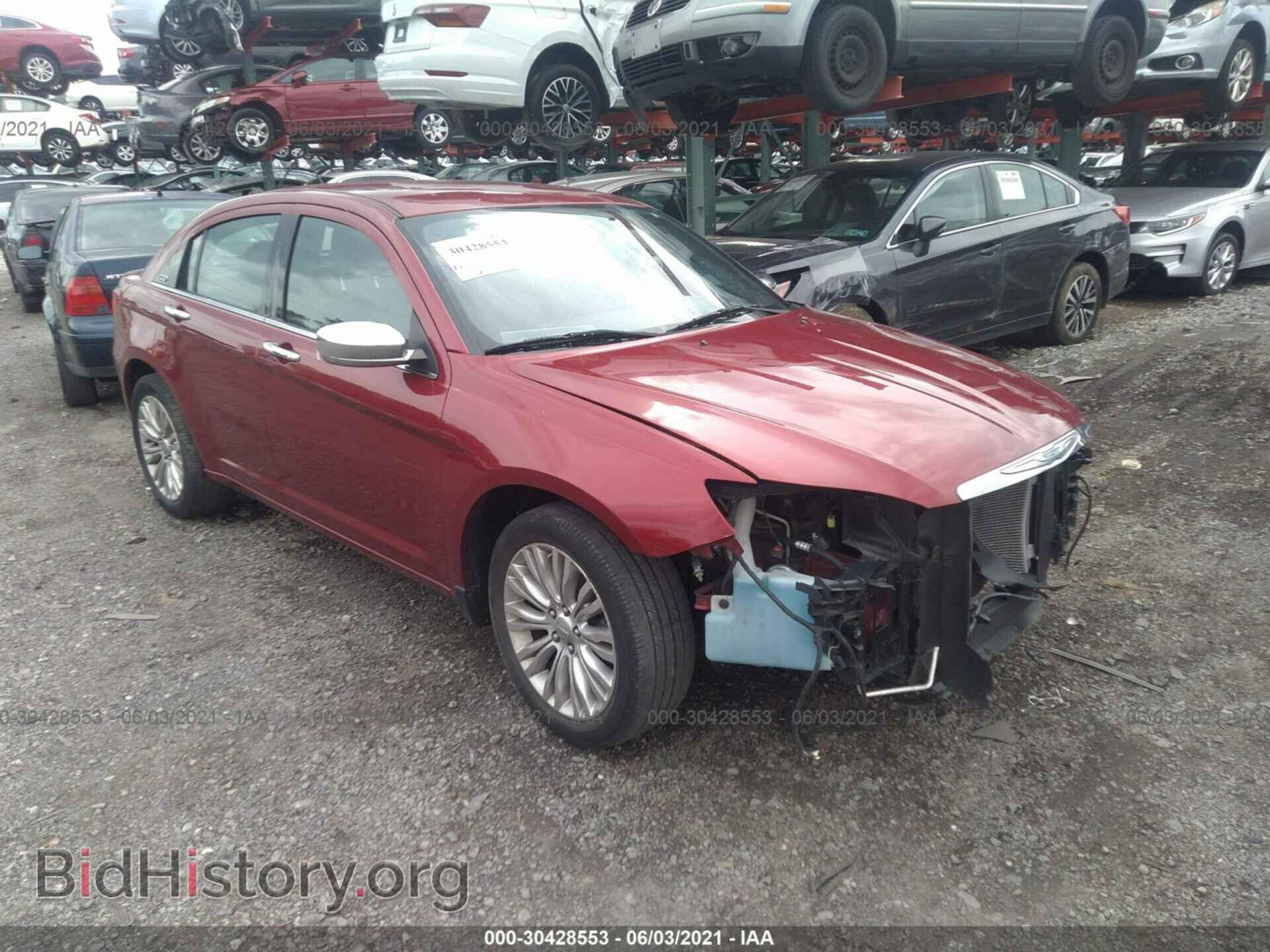 Фотография 1C3CCBCB0CN208680 - CHRYSLER 200 2012