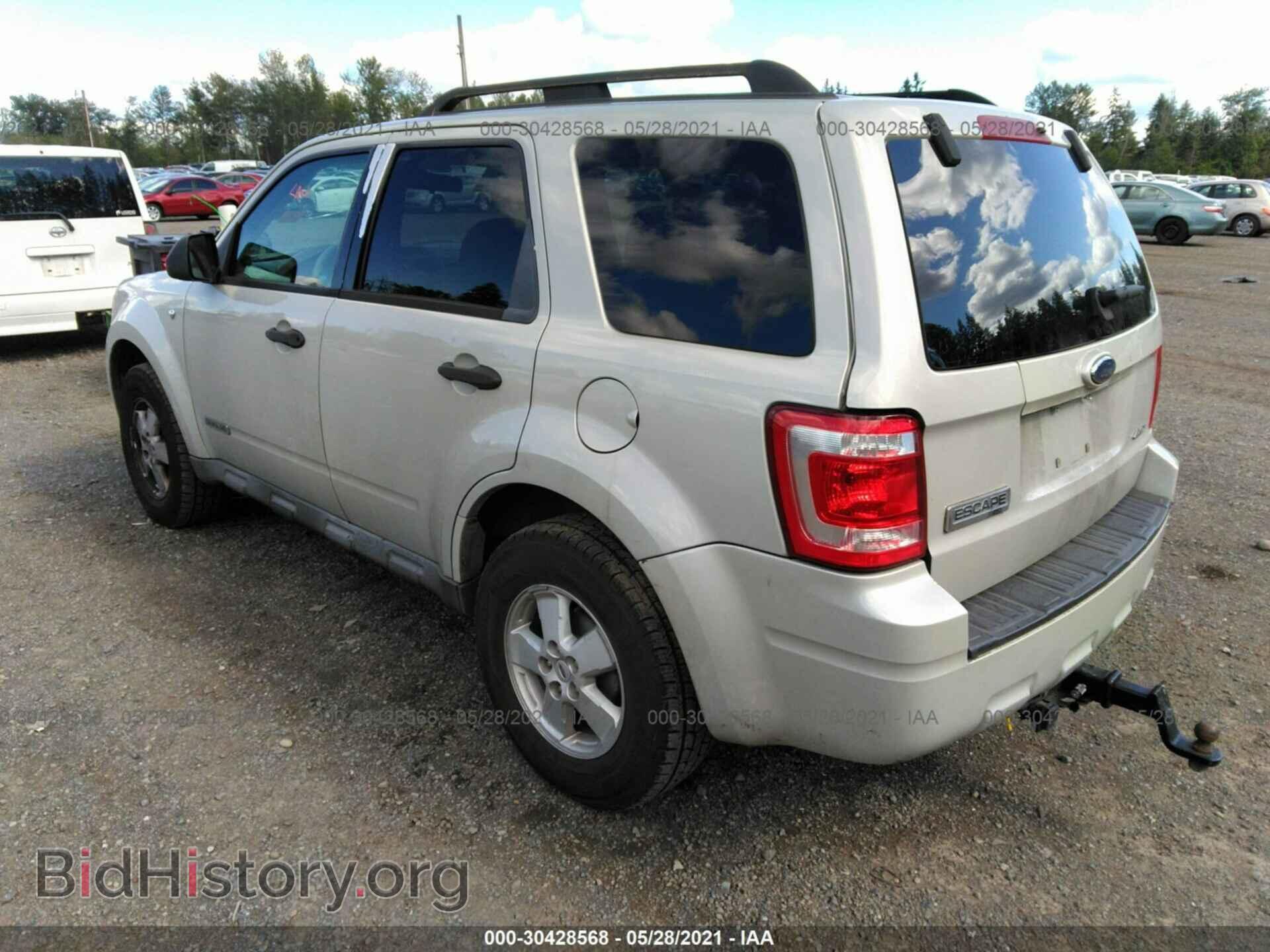 2008 FORD ESCAPE - VIN: 1FMCU93118KA09358 - Фото 3