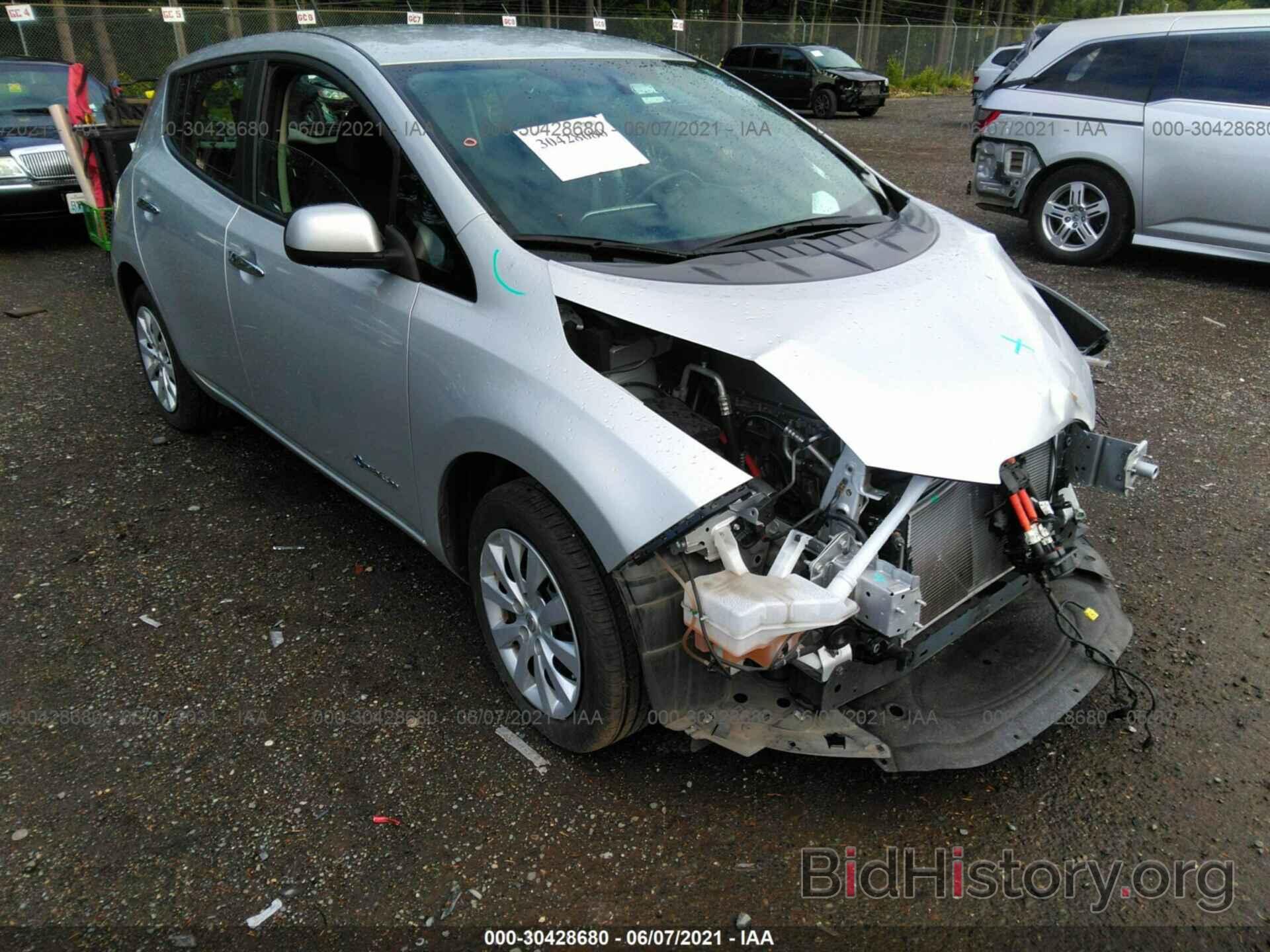 Photo 1N4AZ0CP7DC419282 - NISSAN LEAF 2013