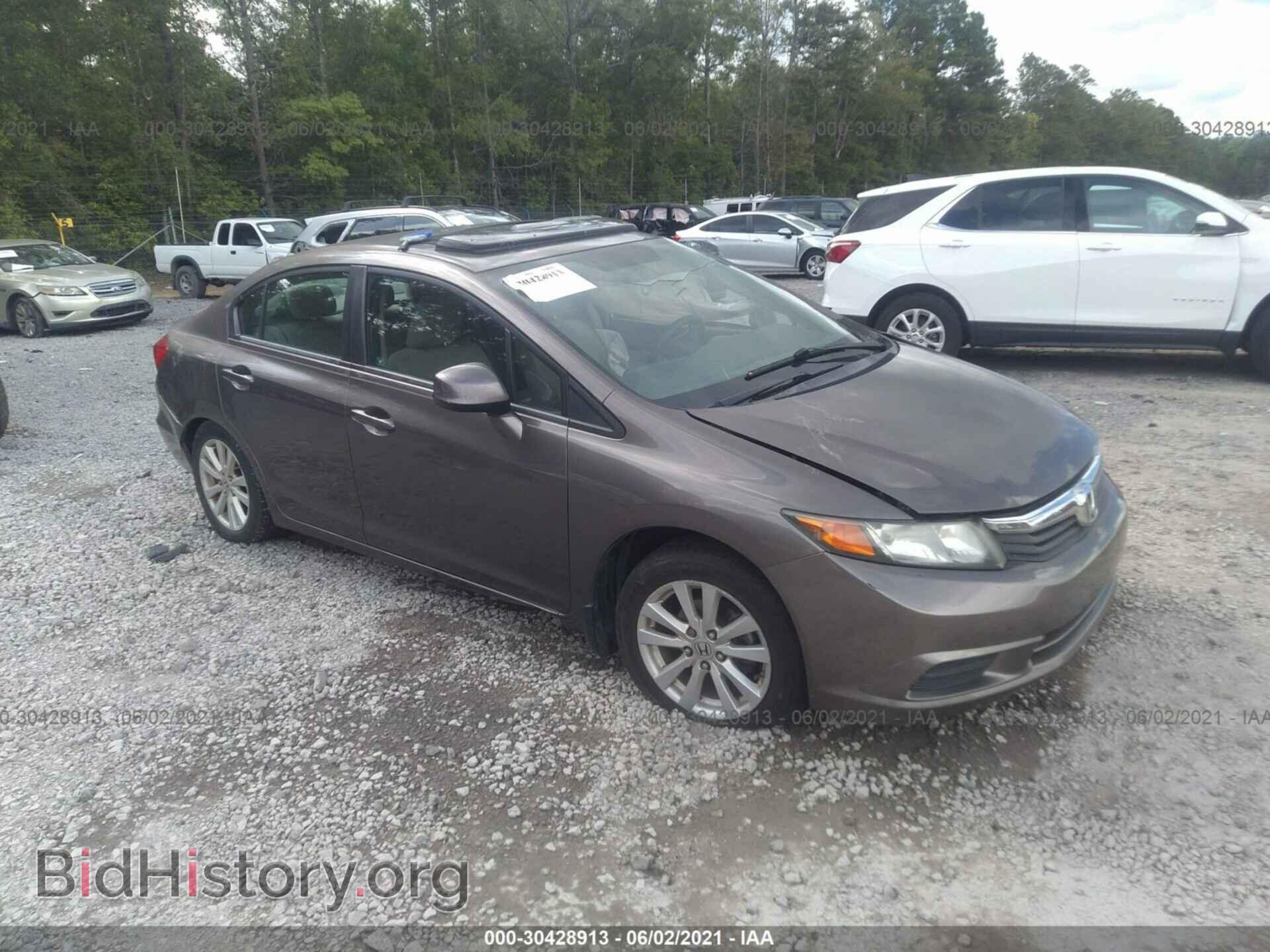 Photo 2HGFB2F81CH591826 - HONDA CIVIC SDN 2012
