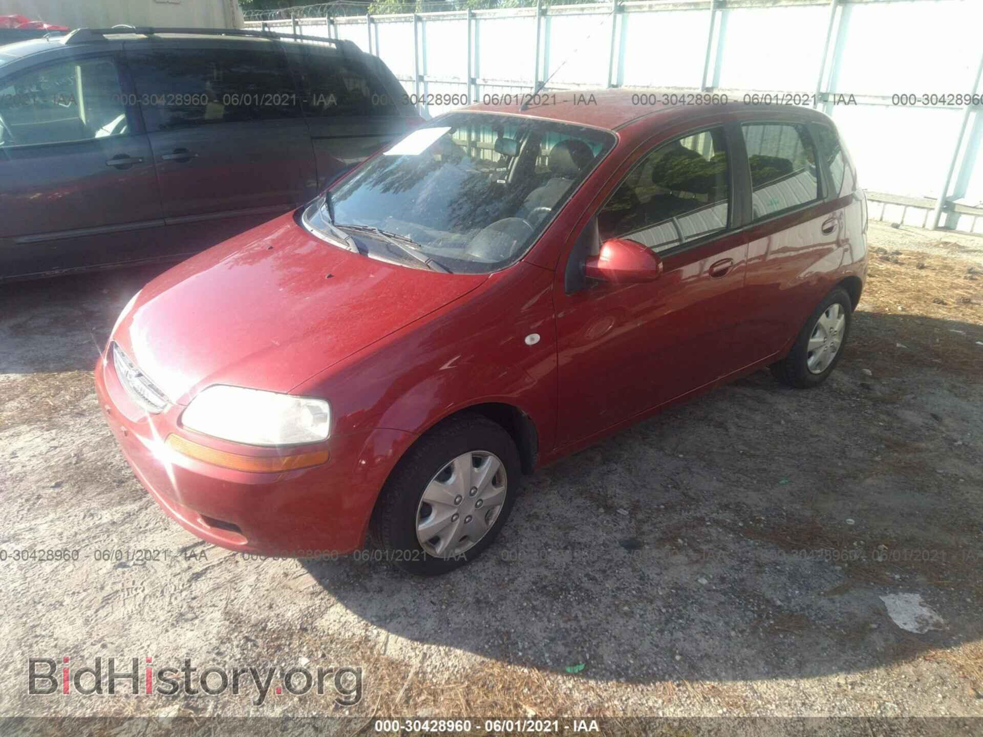 2008 CHEVROLET AVEO - VIN: KL1TD66618B266277 - Фото 2