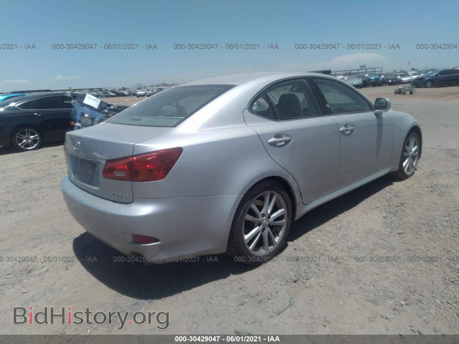 2006 LEXUS IS 350 - VIN: JTHBE262262000169 - Фото 4