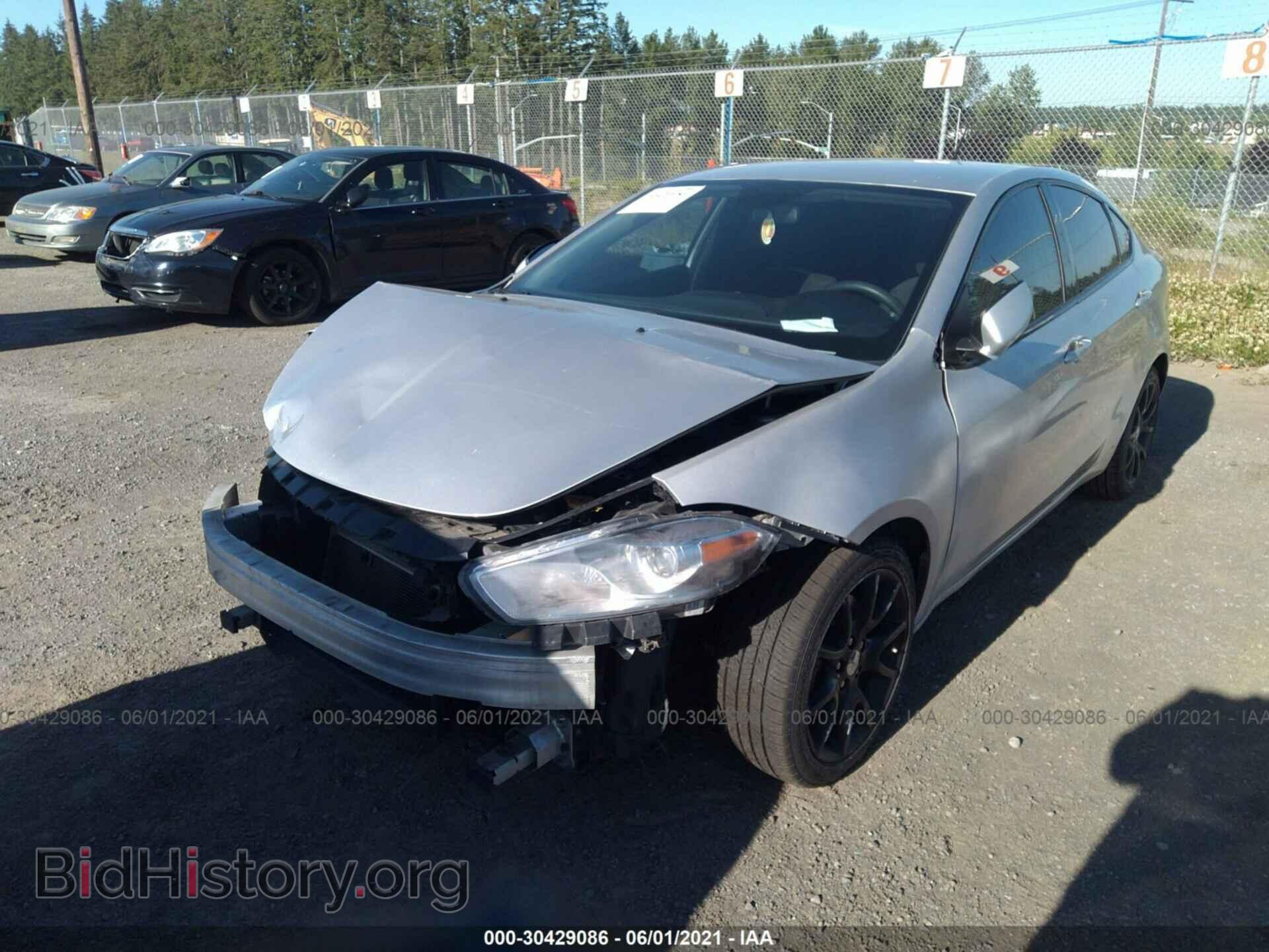 2013 DODGE DART - VIN: 1C3CDFBA2DD324774 - Фото 2