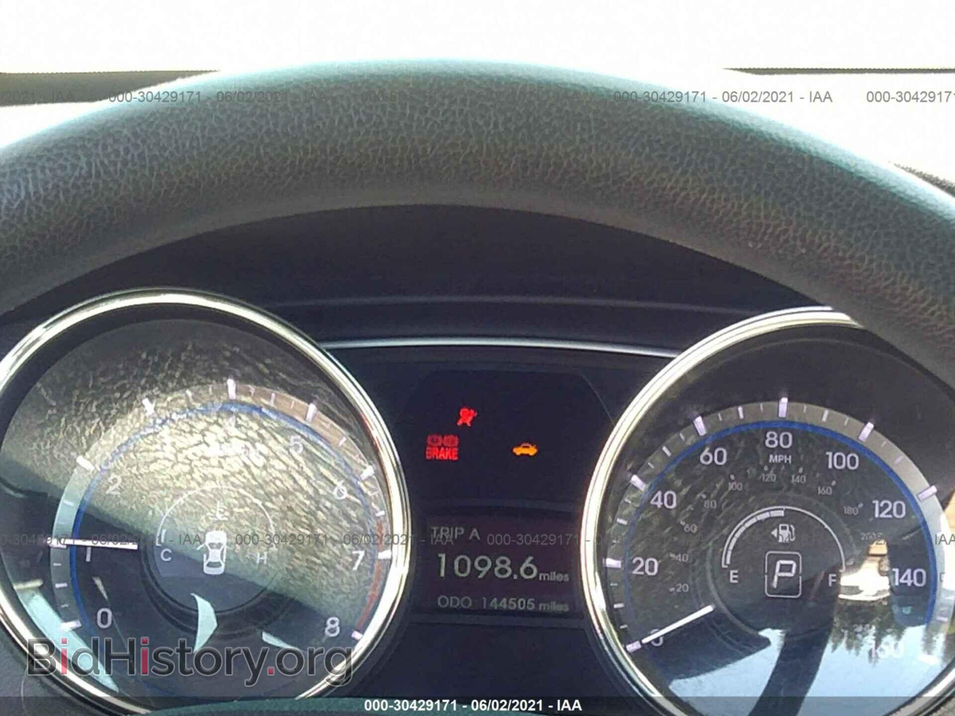 2012 HYUNDAI SONATA - VIN: 5NPEB4AC5CH358492 - Фото 7