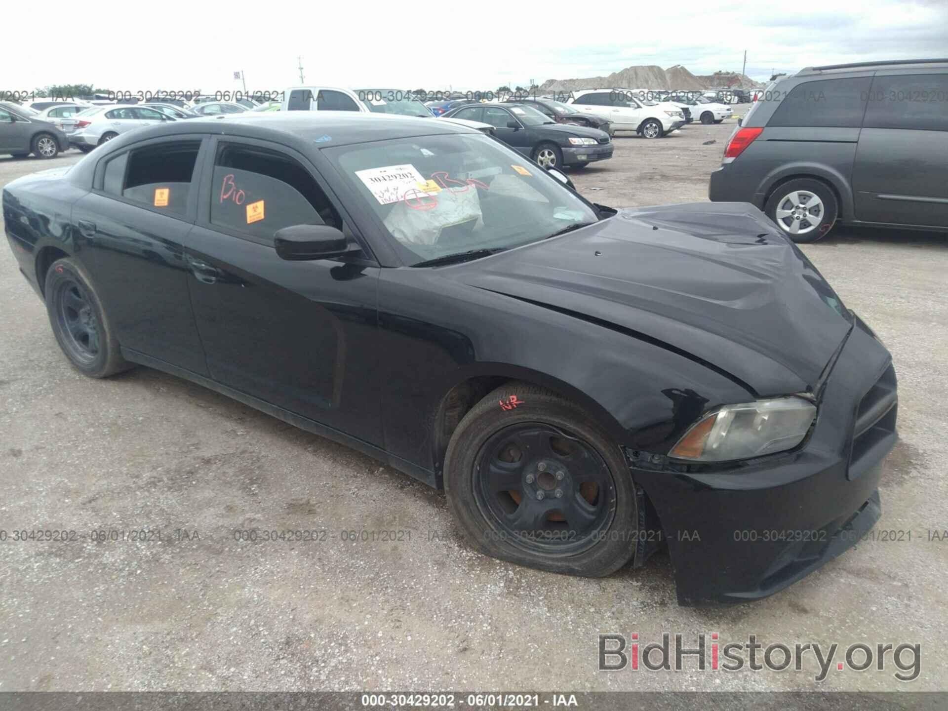 Photo 2C3CDXAT8CH266809 - DODGE CHARGER 2012