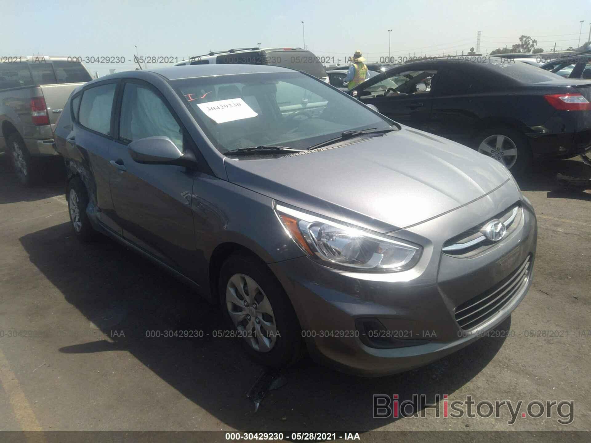 Photo KMHCT5AE2HU338012 - HYUNDAI ACCENT 2017