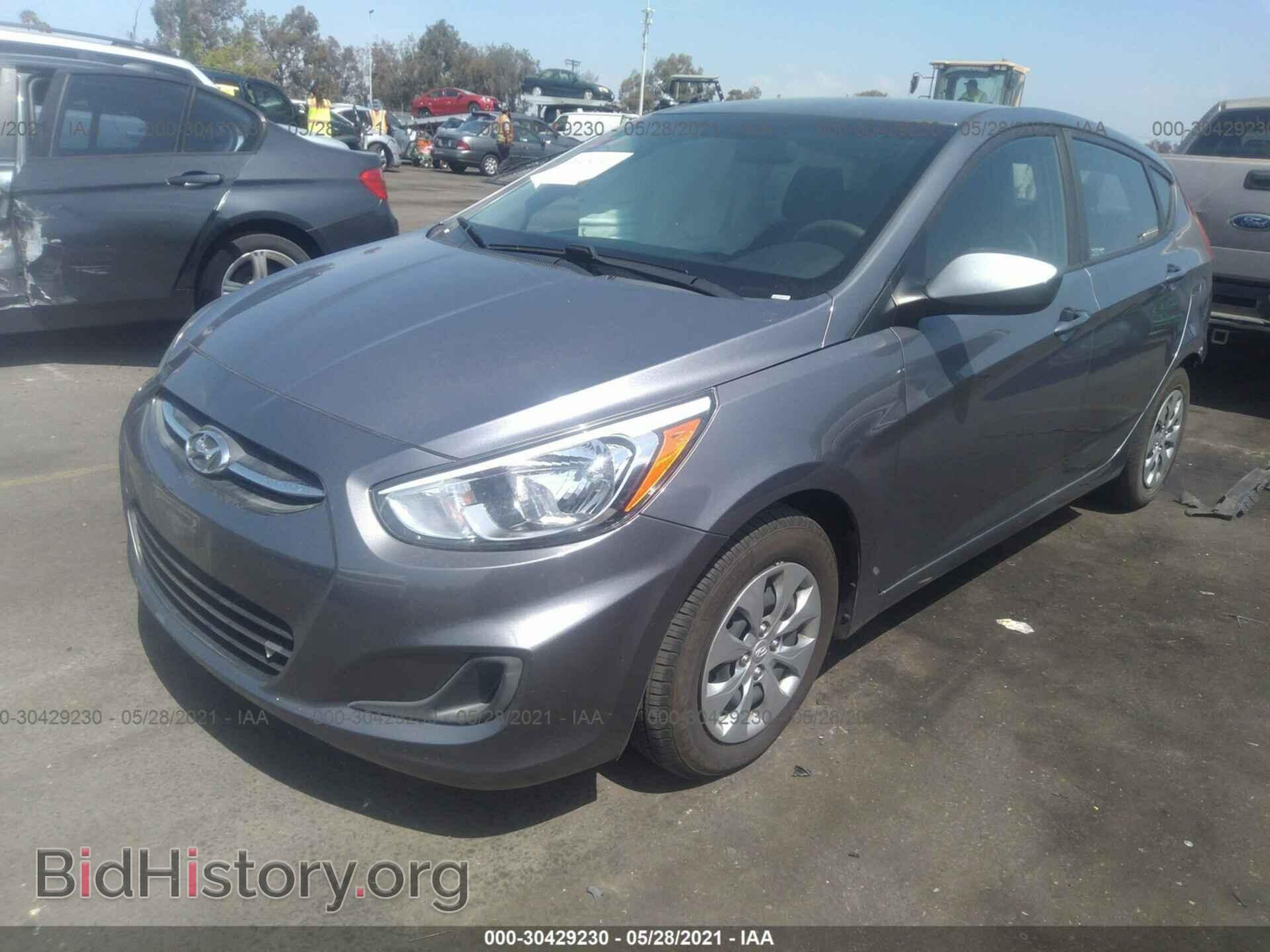 2017 HYUNDAI ACCENT - VIN: KMHCT5AE2HU338012 - Фото 2
