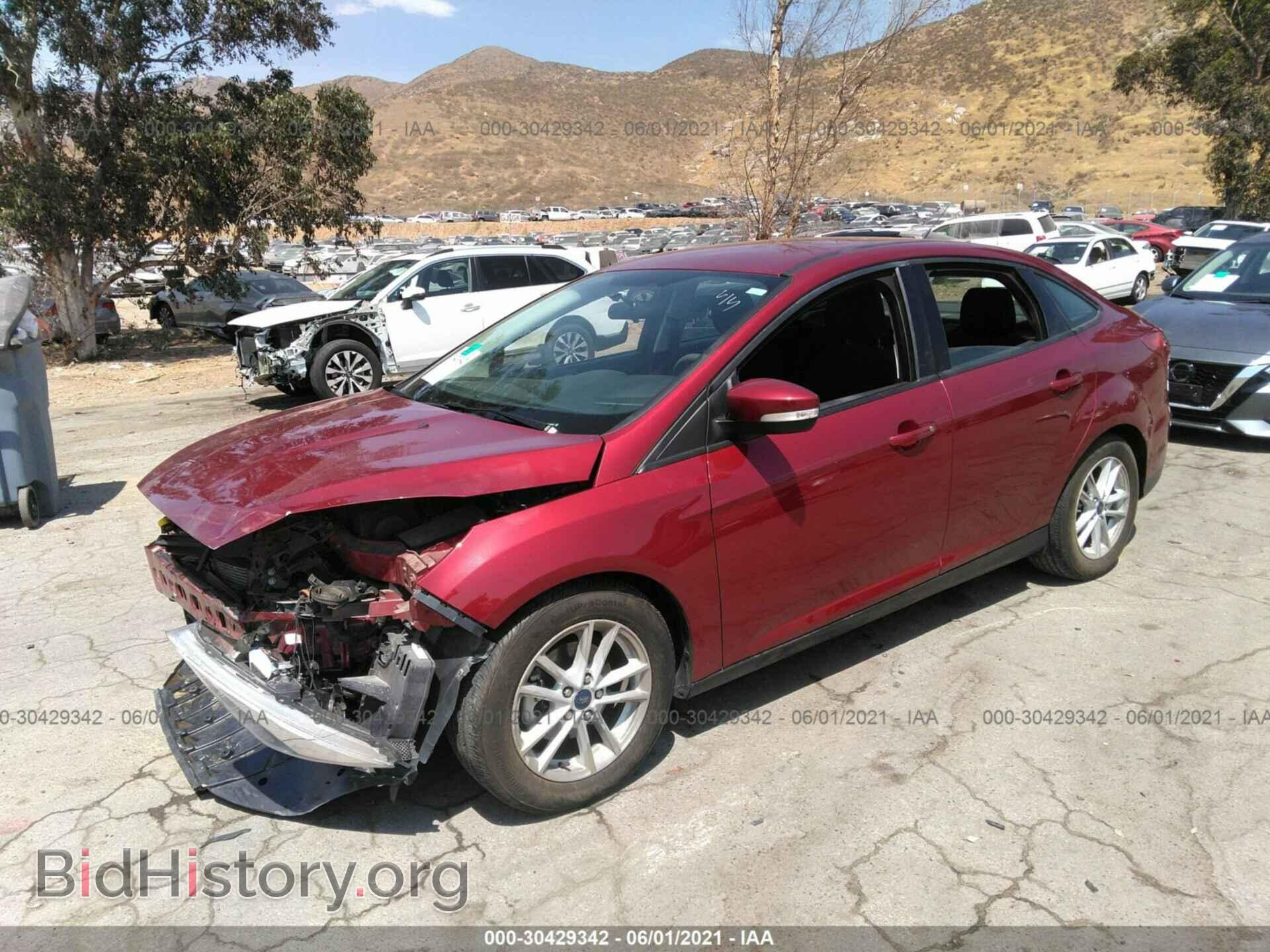 2017 FORD FOCUS - VIN: 1FADP3F20HL343592 - Фото 2