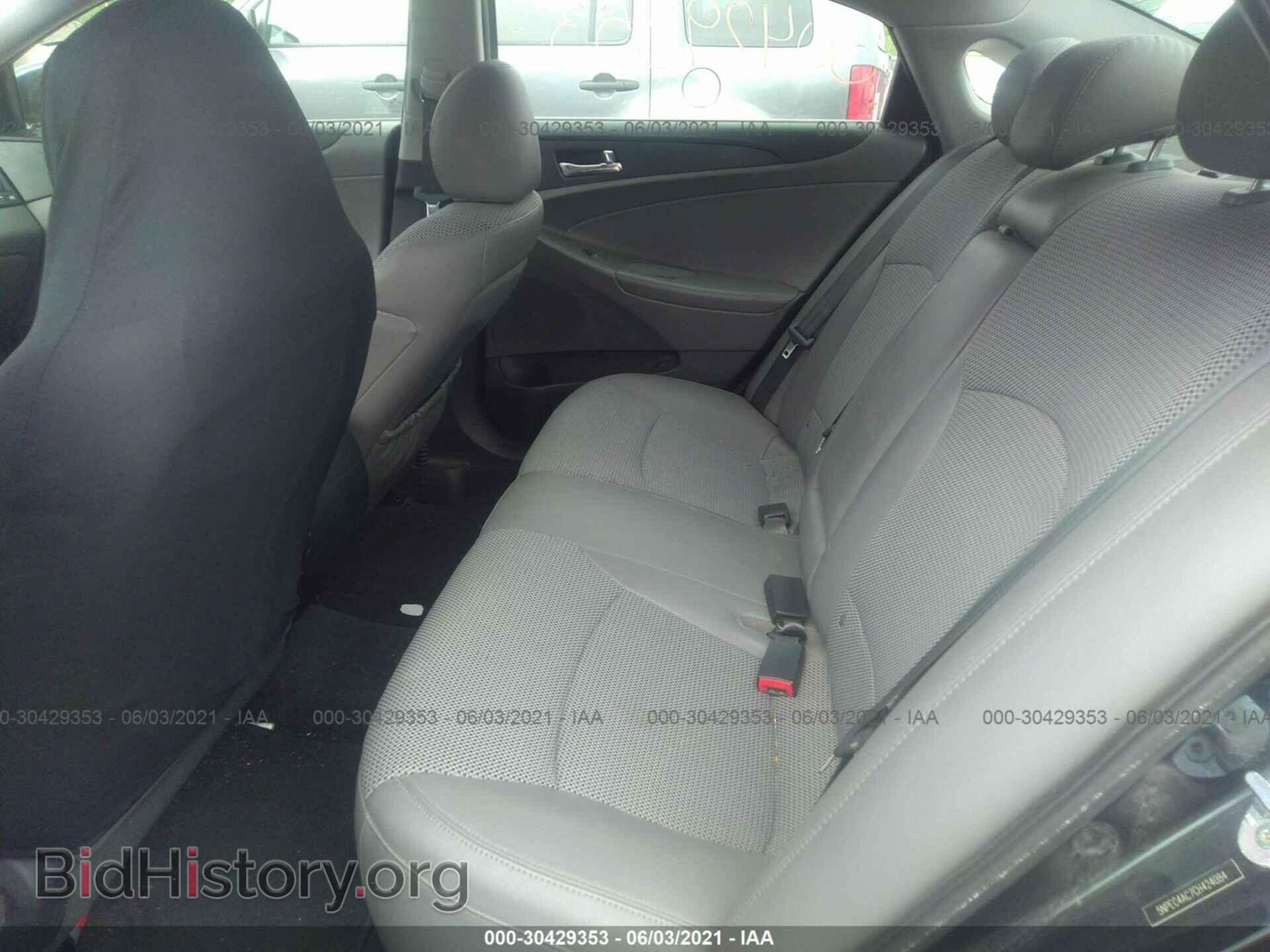 2012 HYUNDAI SONATA - VIN: 5NPEC4AC7CH424084 - Фото 8