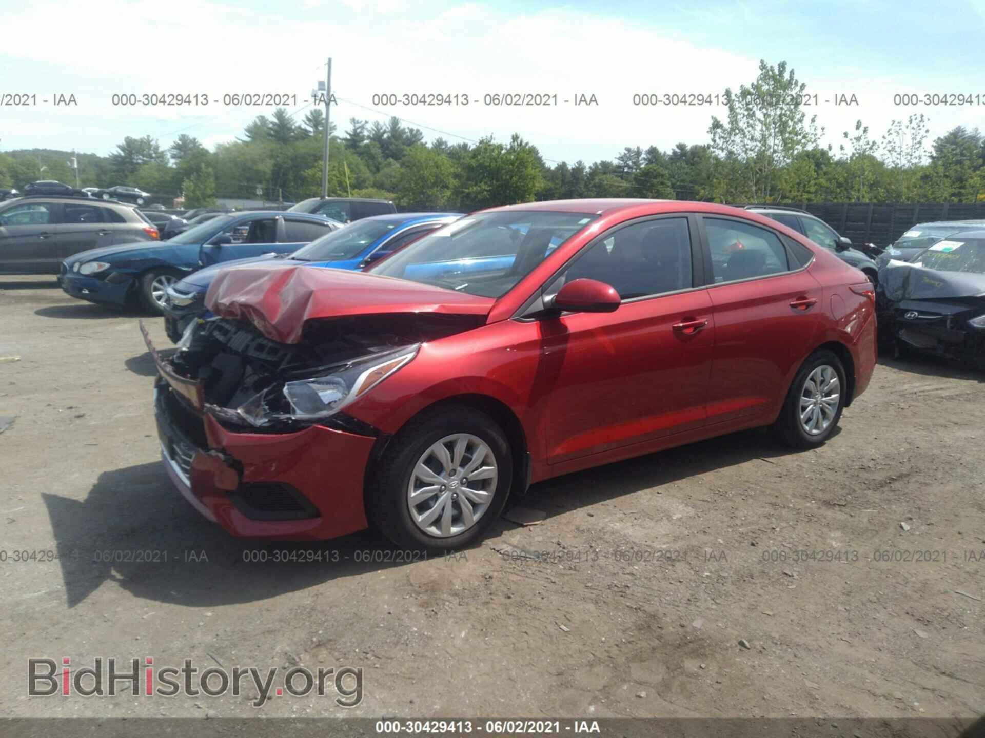 2020 HYUNDAI ACCENT - VIN: 3KPC24A67LE120083 - Фото 2