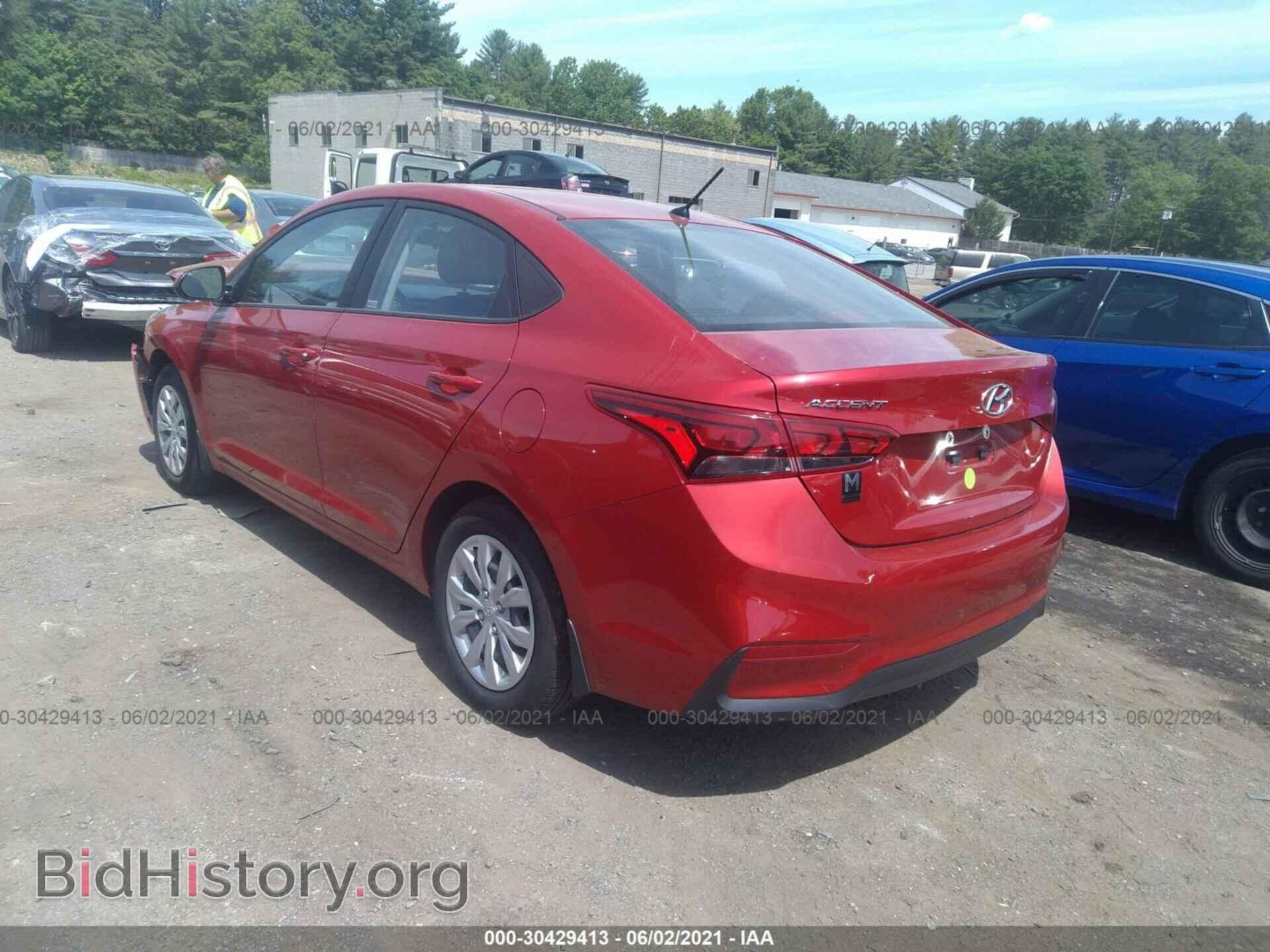 2020 HYUNDAI ACCENT - VIN: 3KPC24A67LE120083 - Фото 3