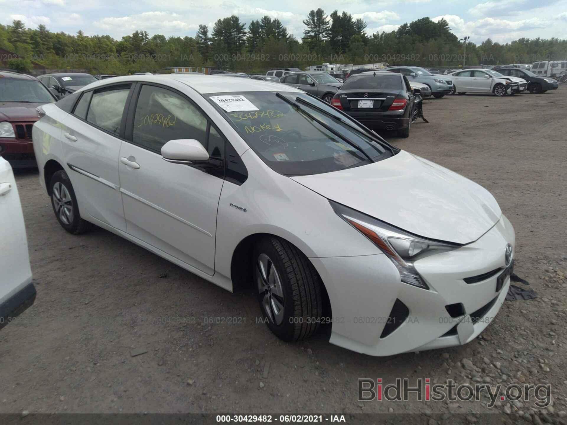 Photo JTDKARFU8G3010661 - TOYOTA PRIUS 2016