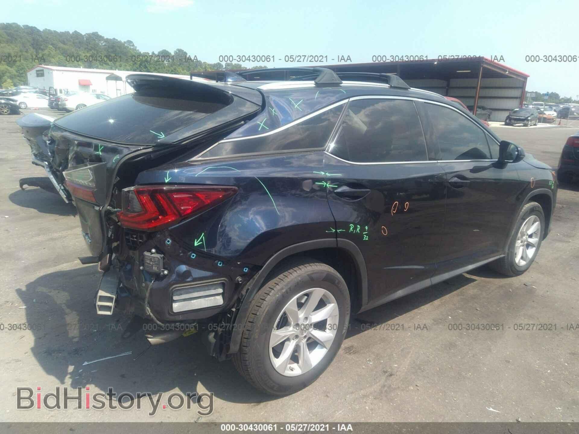 2016 LEXUS RX 350 - VIN: 2T2ZZMCA3GC022014 - Фото 4