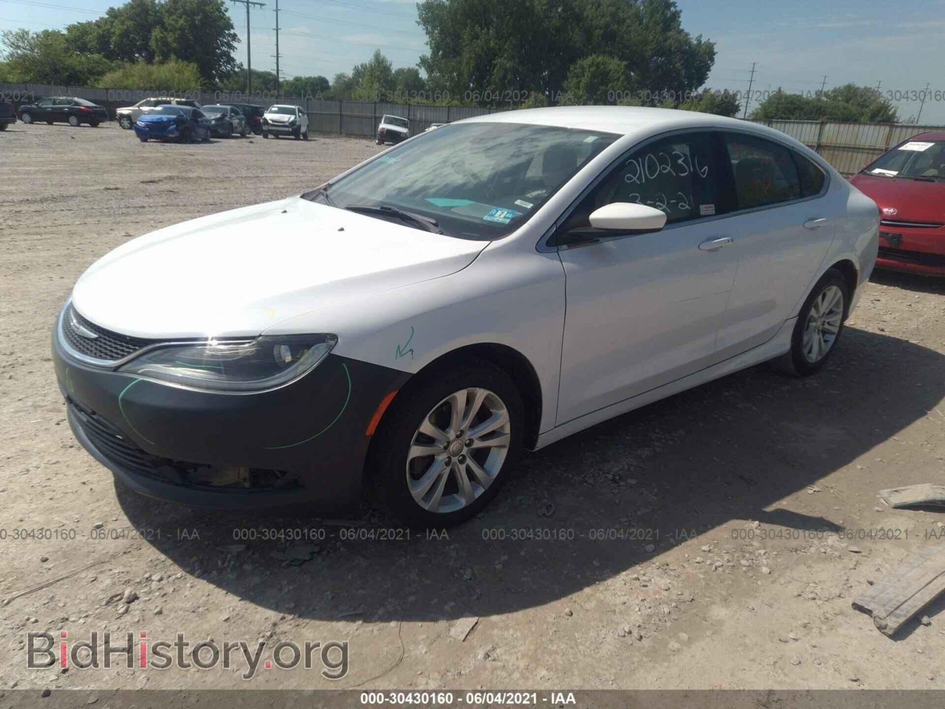 2015 CHRYSLER 200 - VIN: 1C3CCCAB8FN541268 - Фото 2