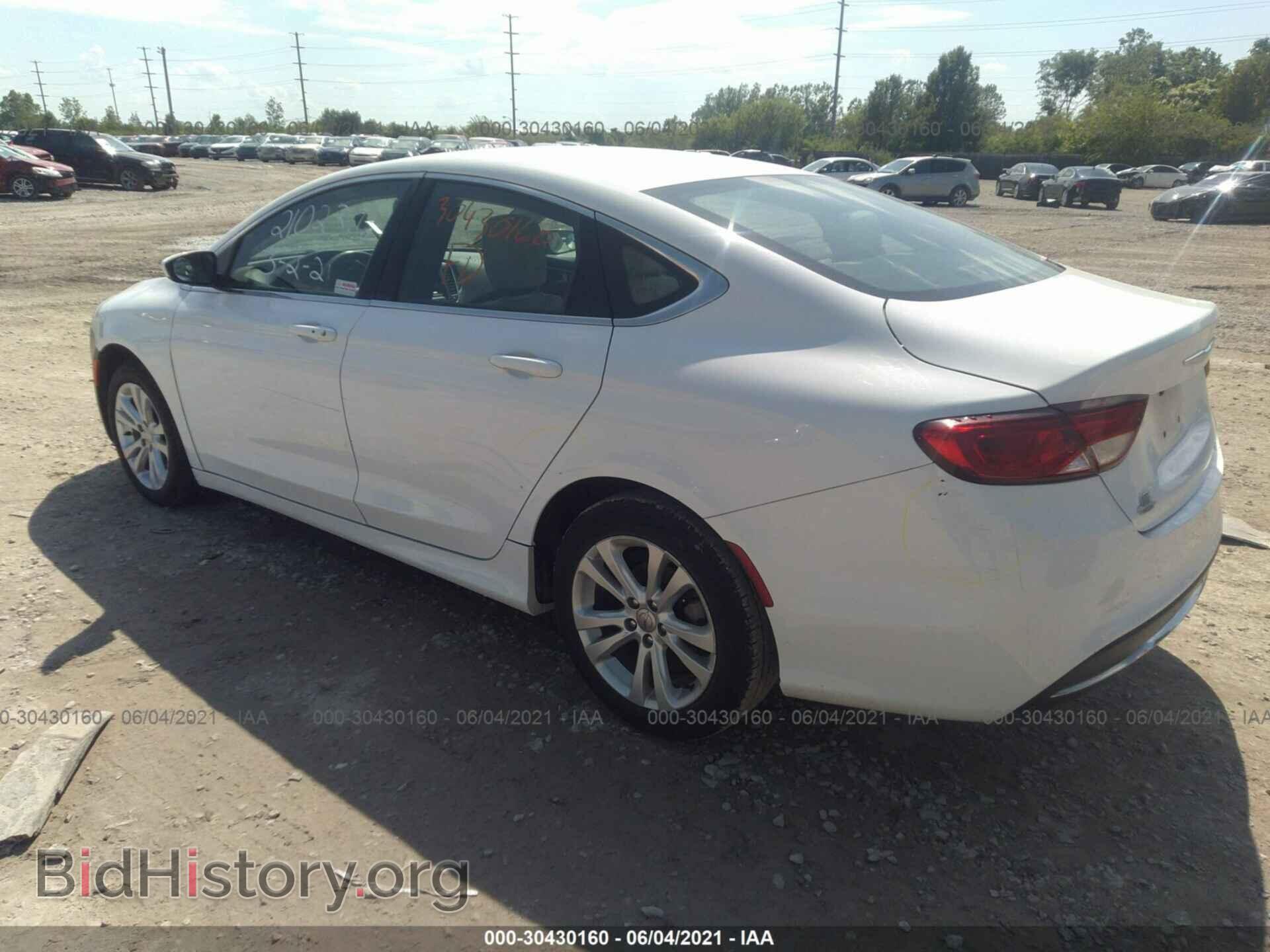 2015 CHRYSLER 200 - VIN: 1C3CCCAB8FN541268 - Фото 3
