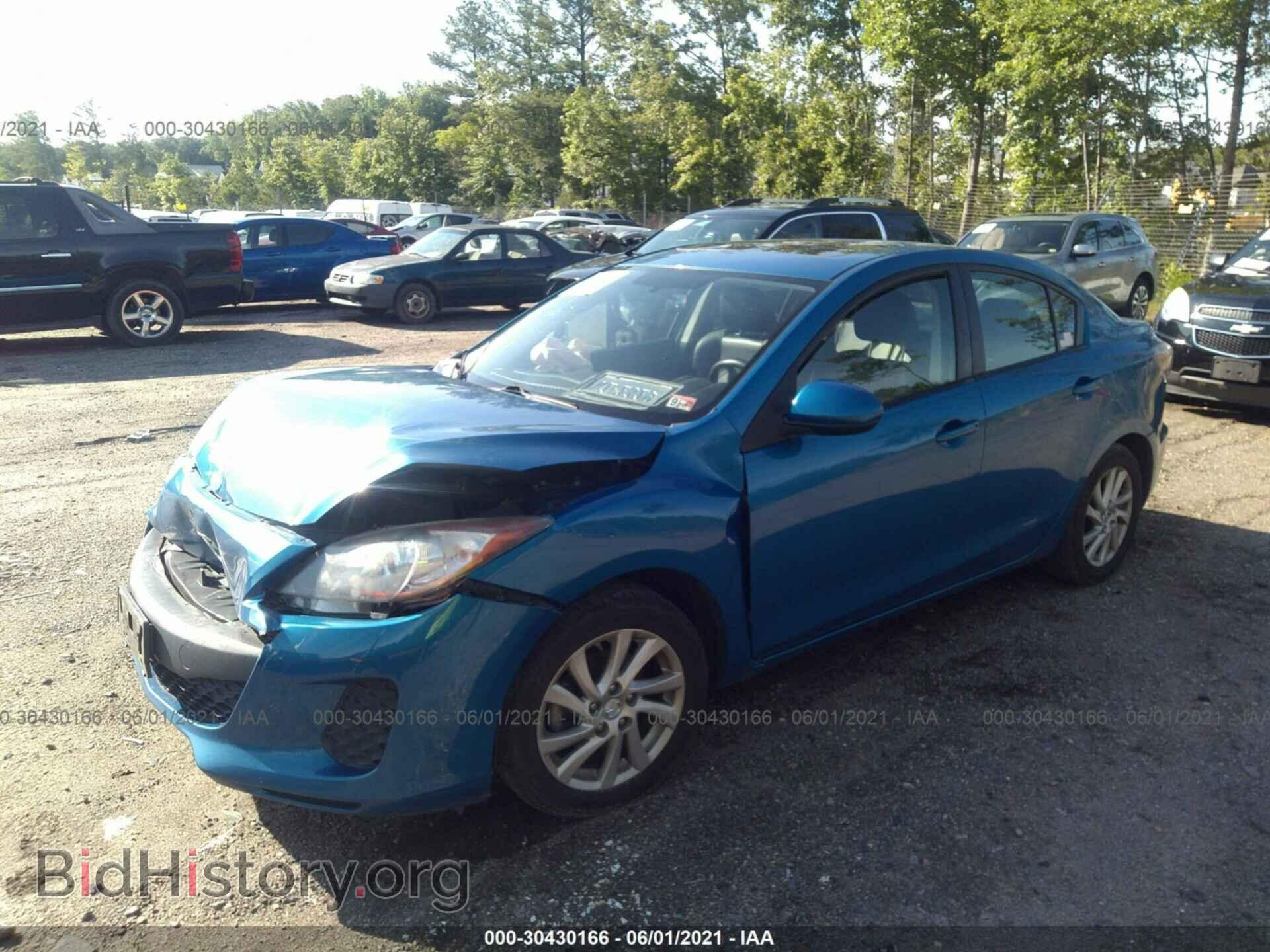 2012 MAZDA MAZDA3 - VIN: JM1BL1W74C1694037 - Фото 2