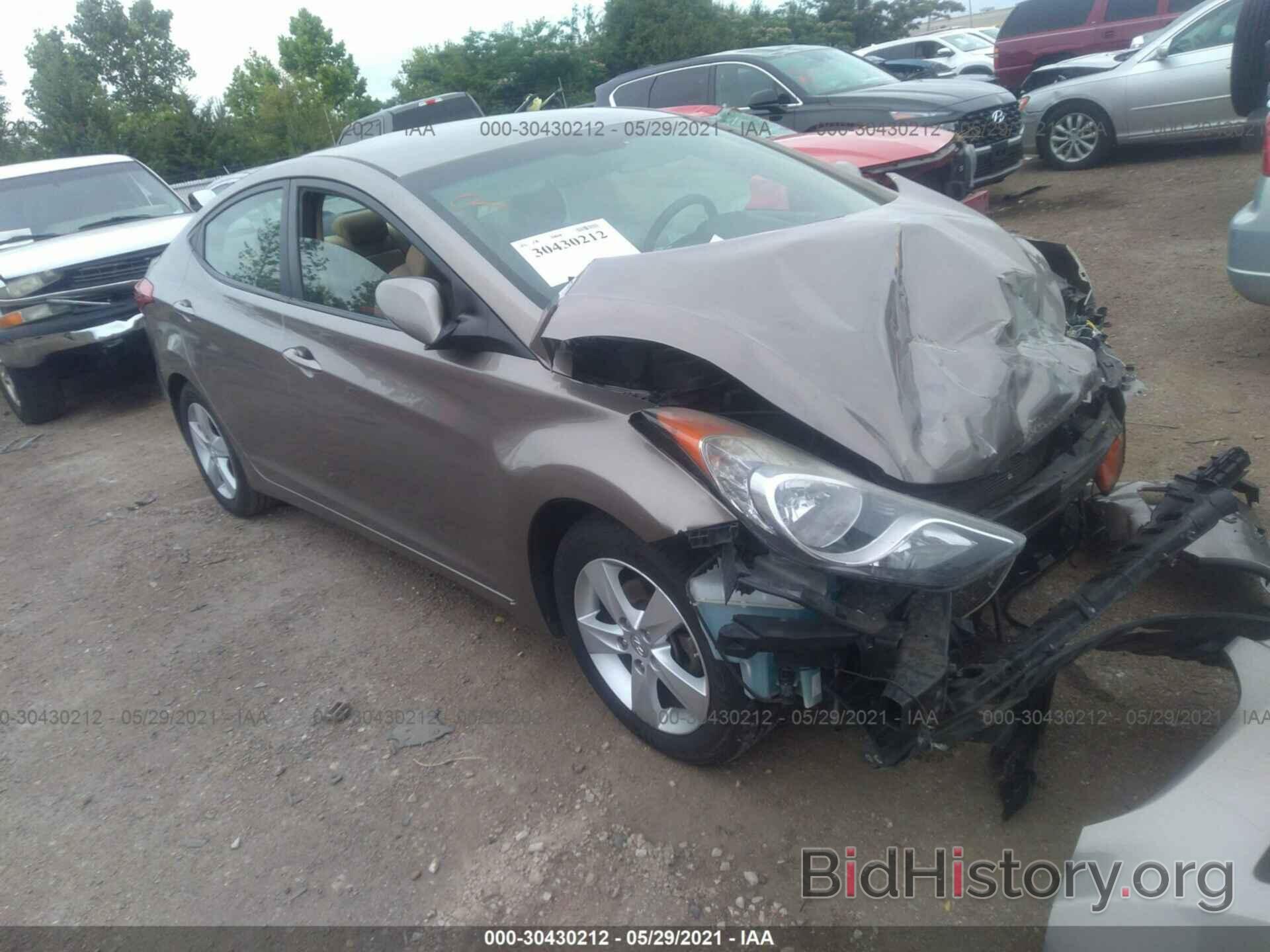 Photo 5NPDH4AE6DH220523 - HYUNDAI ELANTRA 2013