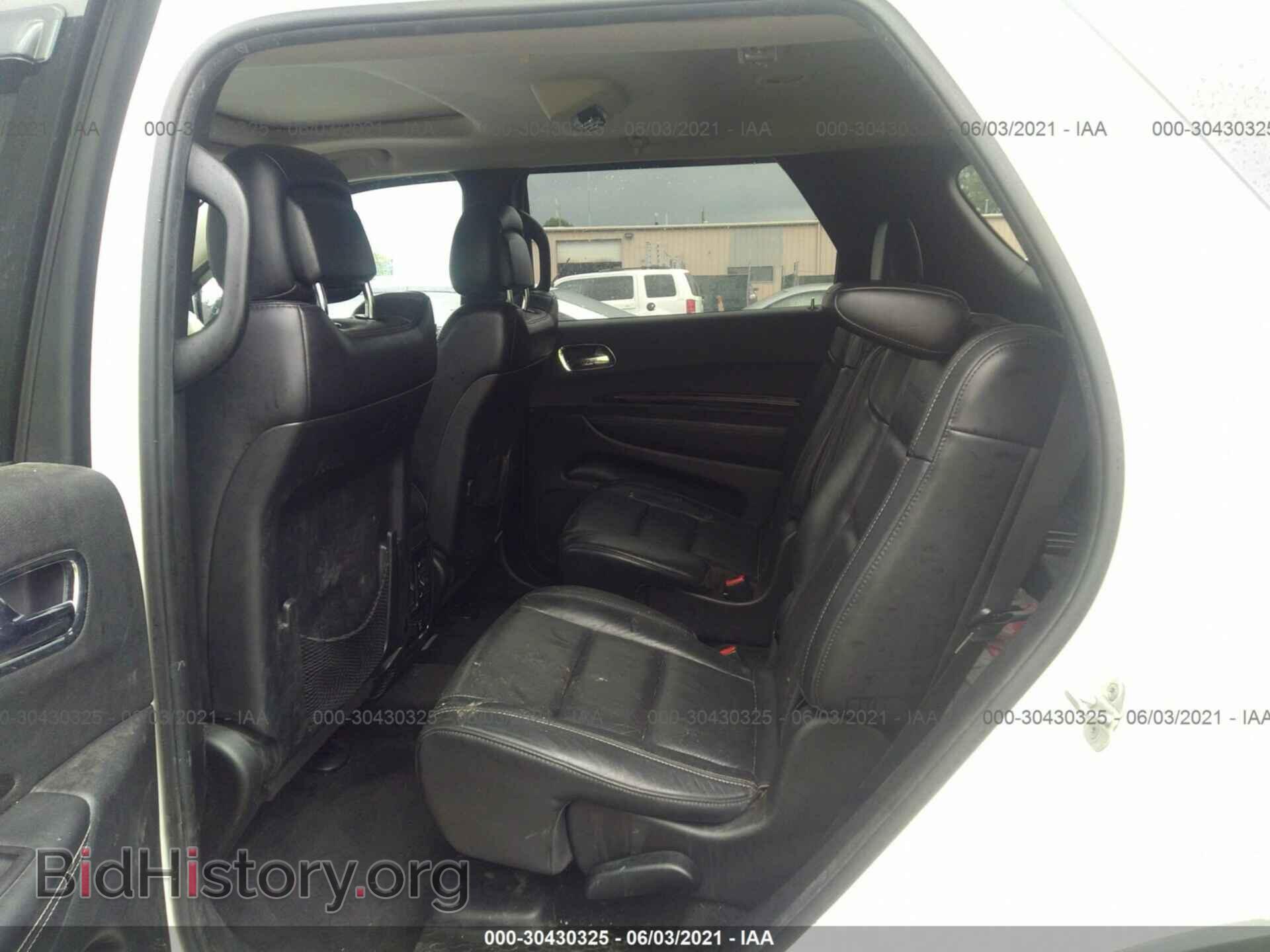 2012 DODGE DURANGO - VIN: 1C4SDJET3CC306277 - Photo 8
