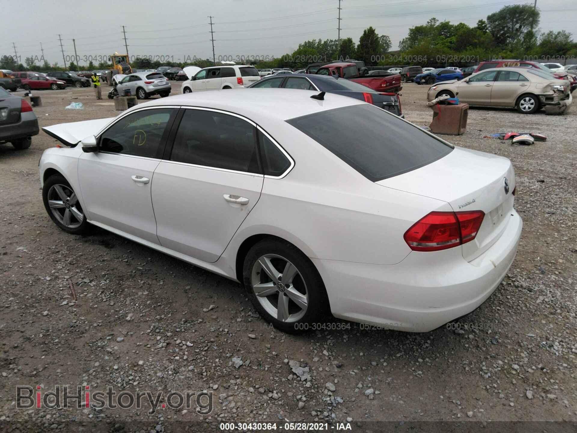 2012 VOLKSWAGEN PASSAT - VIN: 1VWBP7A3XCC012260 - Фото 3