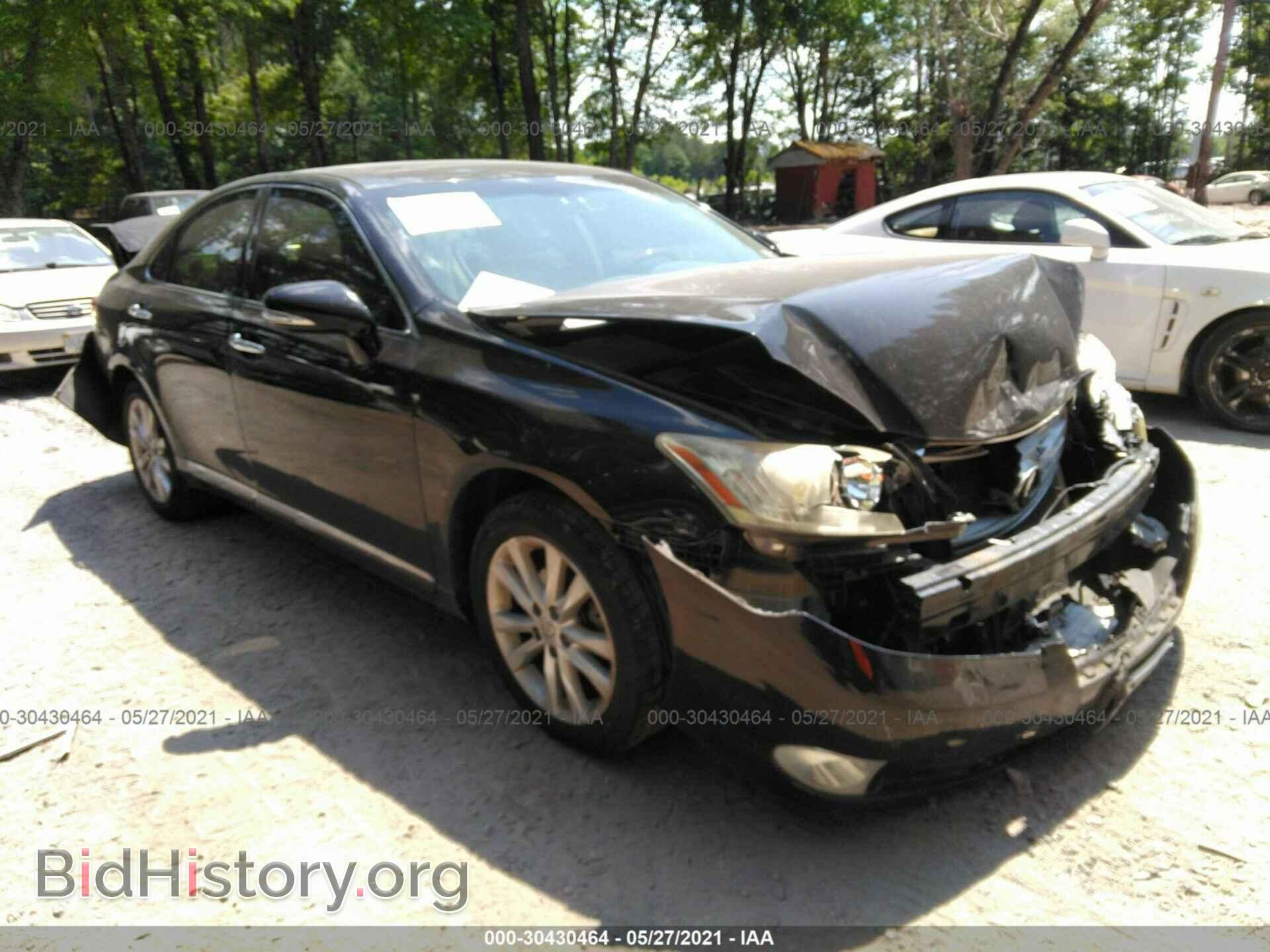 Photo JTHBK1EG7C2474047 - LEXUS ES 350 2012