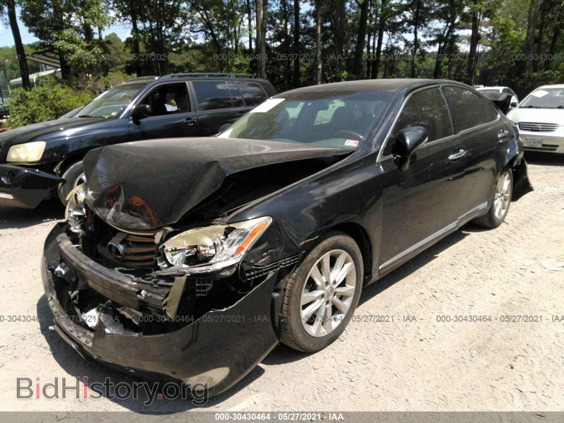 2012 LEXUS ES 350 - VIN: JTHBK1EG7C2474047 - Фото 2