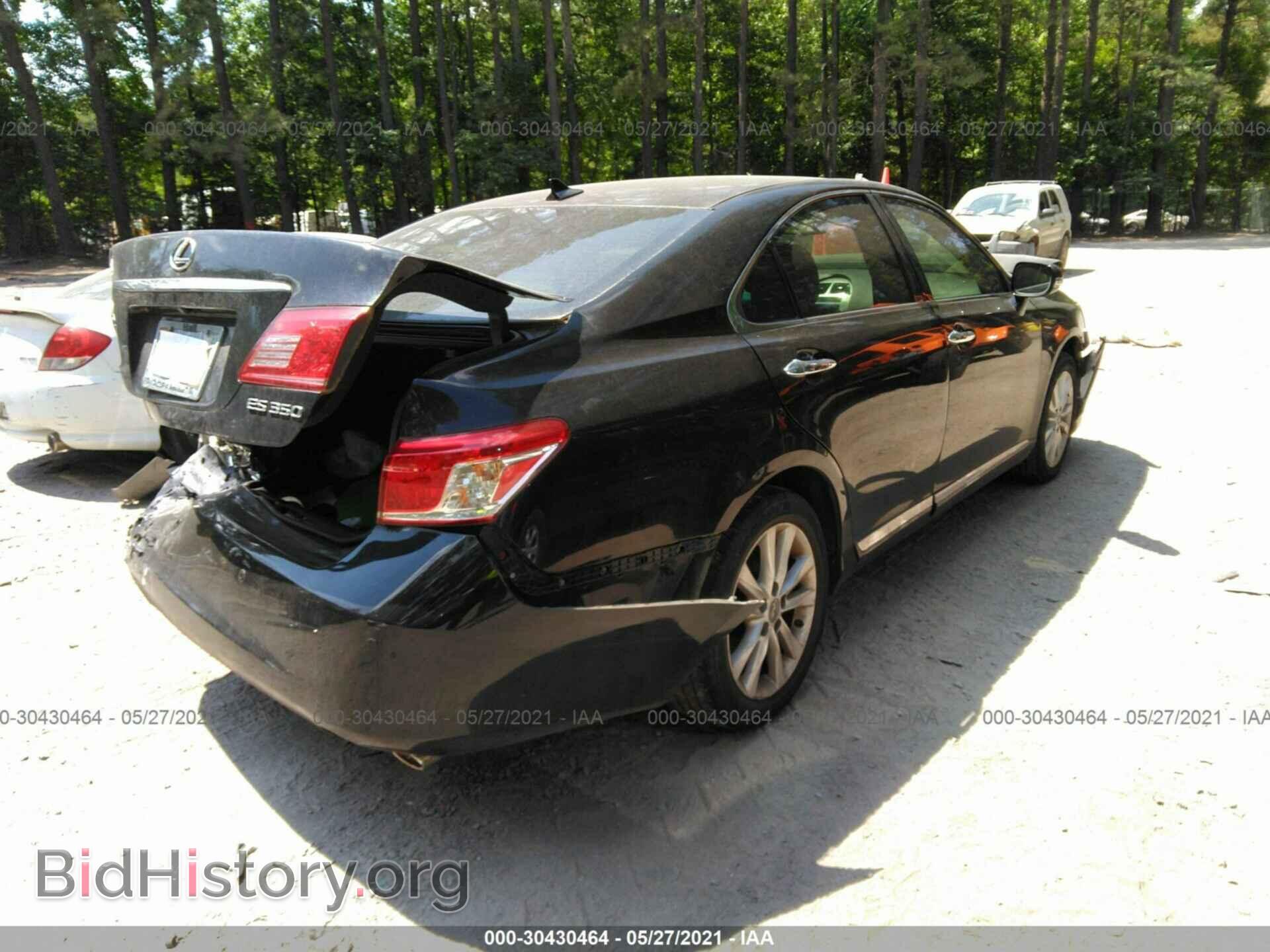 2012 LEXUS ES 350 - VIN: JTHBK1EG7C2474047 - Фото 4