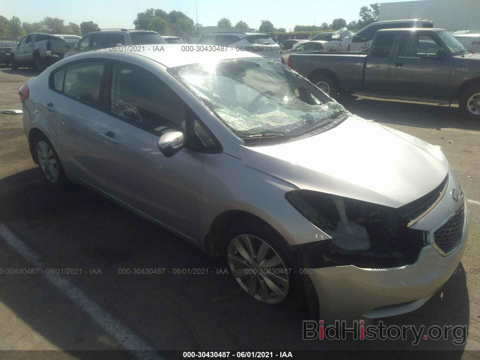 Photo KNAFX4A64G5612566 - KIA FORTE 2016