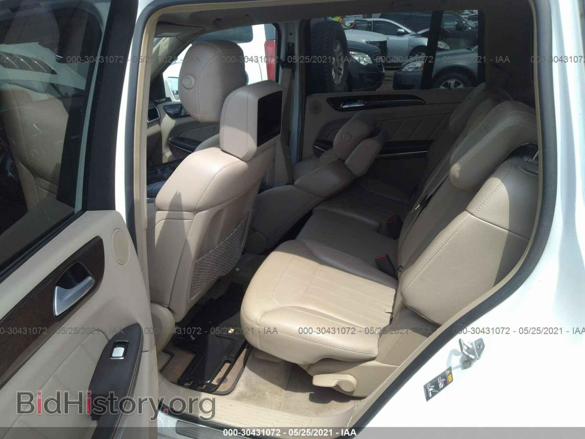 2014 MERCEDES-BENZ GL-CLASS - VIN: 4JGDF7CE4EA399766 - Фото 8