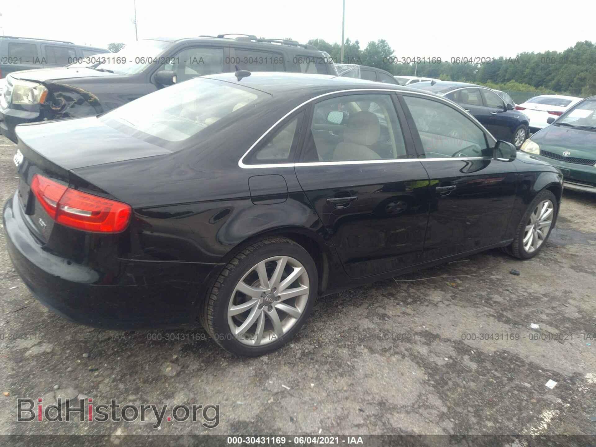 2013 AUDI A4 - VIN: WAUEFAFL8DN050677 - Фото 4