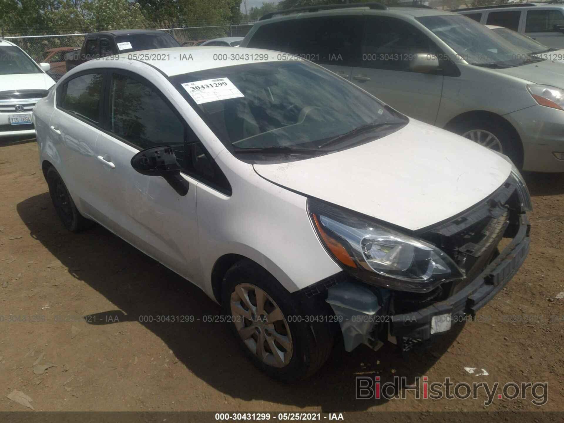 Photo KNADM4A34E6389684 - KIA RIO 2014