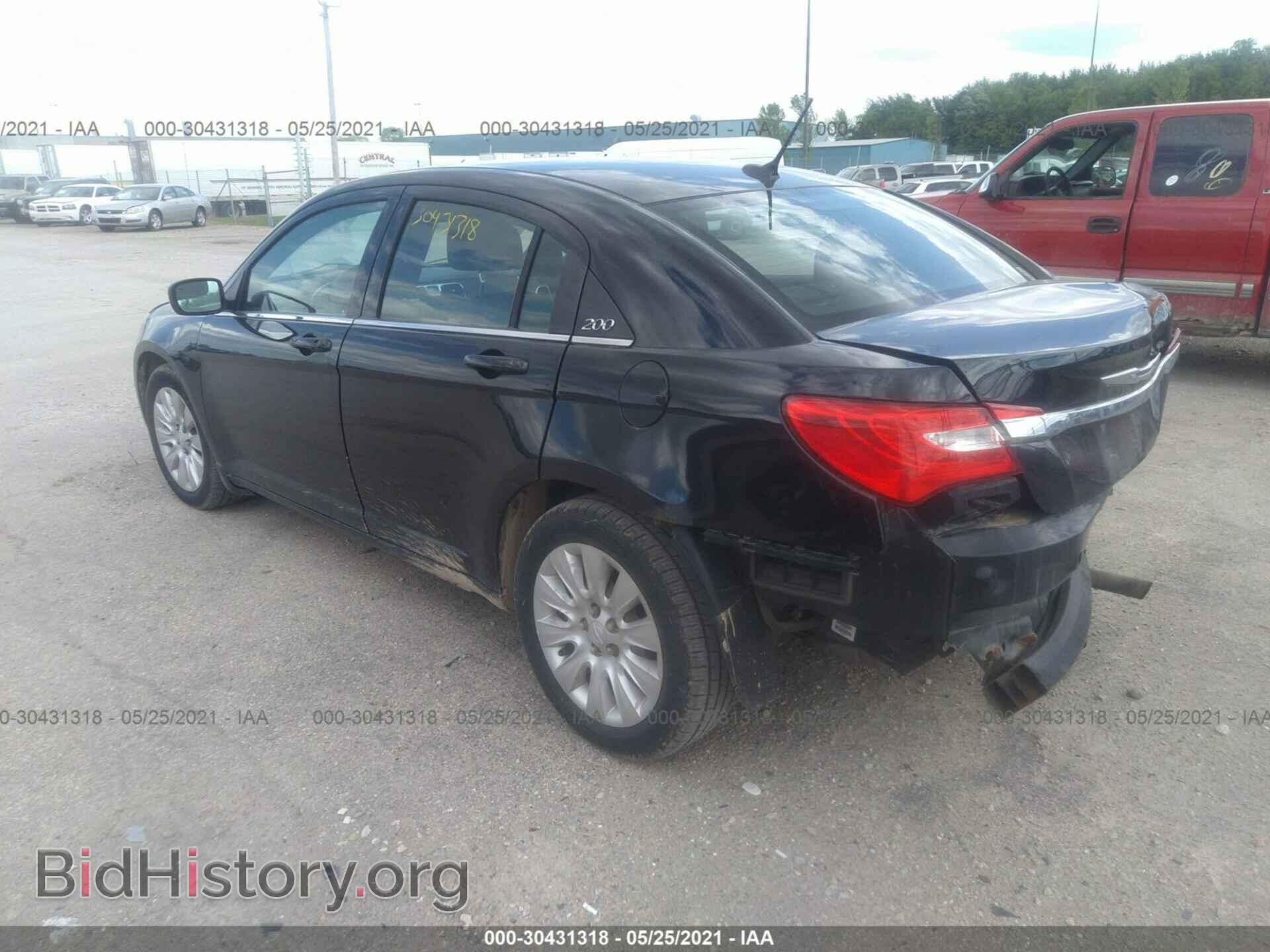 2013 CHRYSLER 200 - VIN: 1C3CCBAB0DN560887 - Фото 3