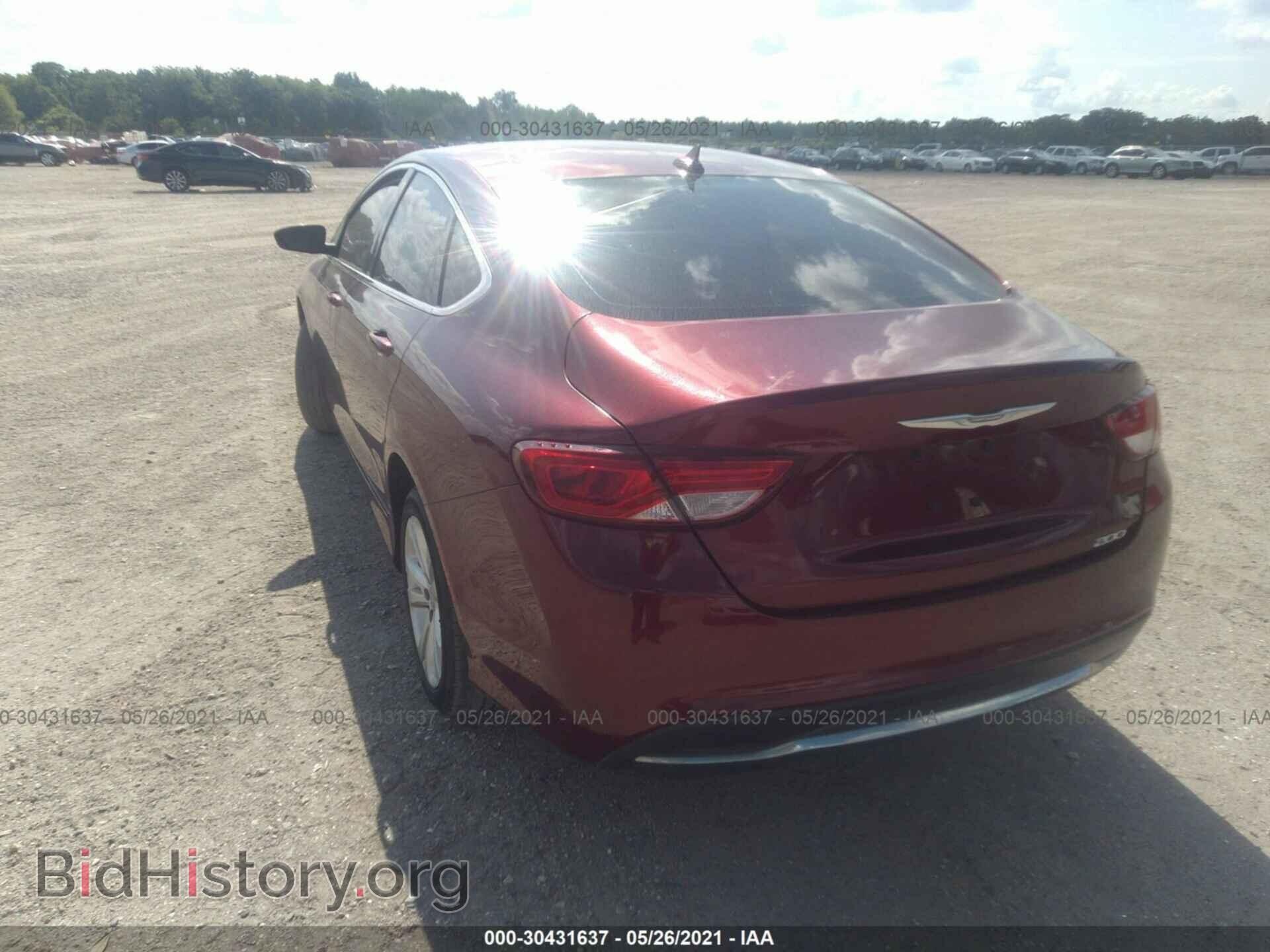 2016 CHRYSLER 200 - VIN: 1C3CCCAB3GN129793 - Фото 3