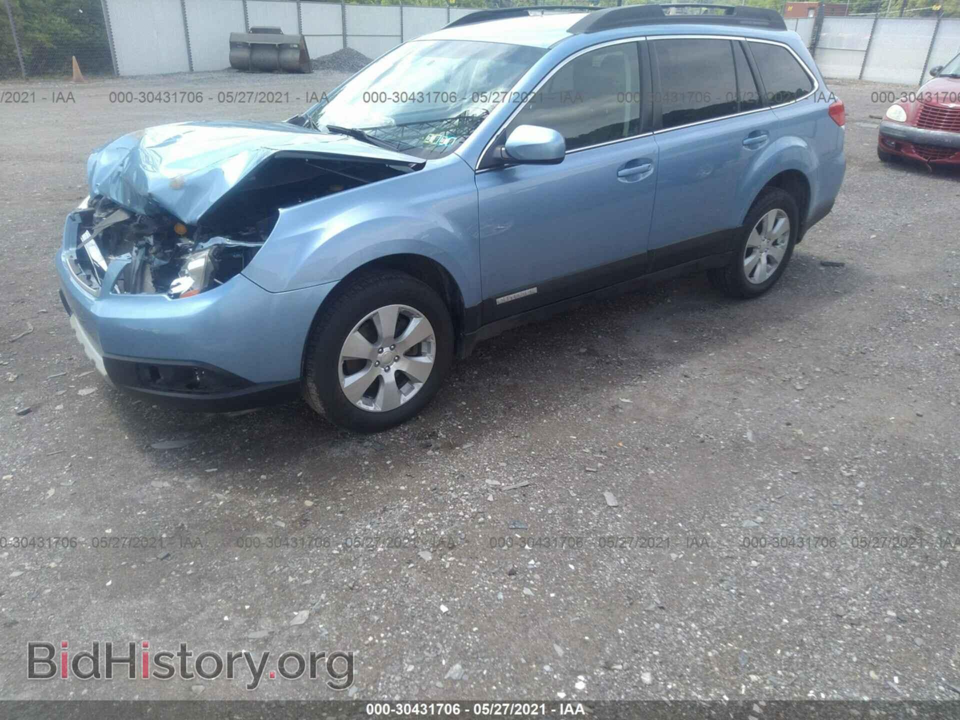 2011 SUBARU OUTBACK - VIN: 4S4BRDJC8B2317686 - Фото 2