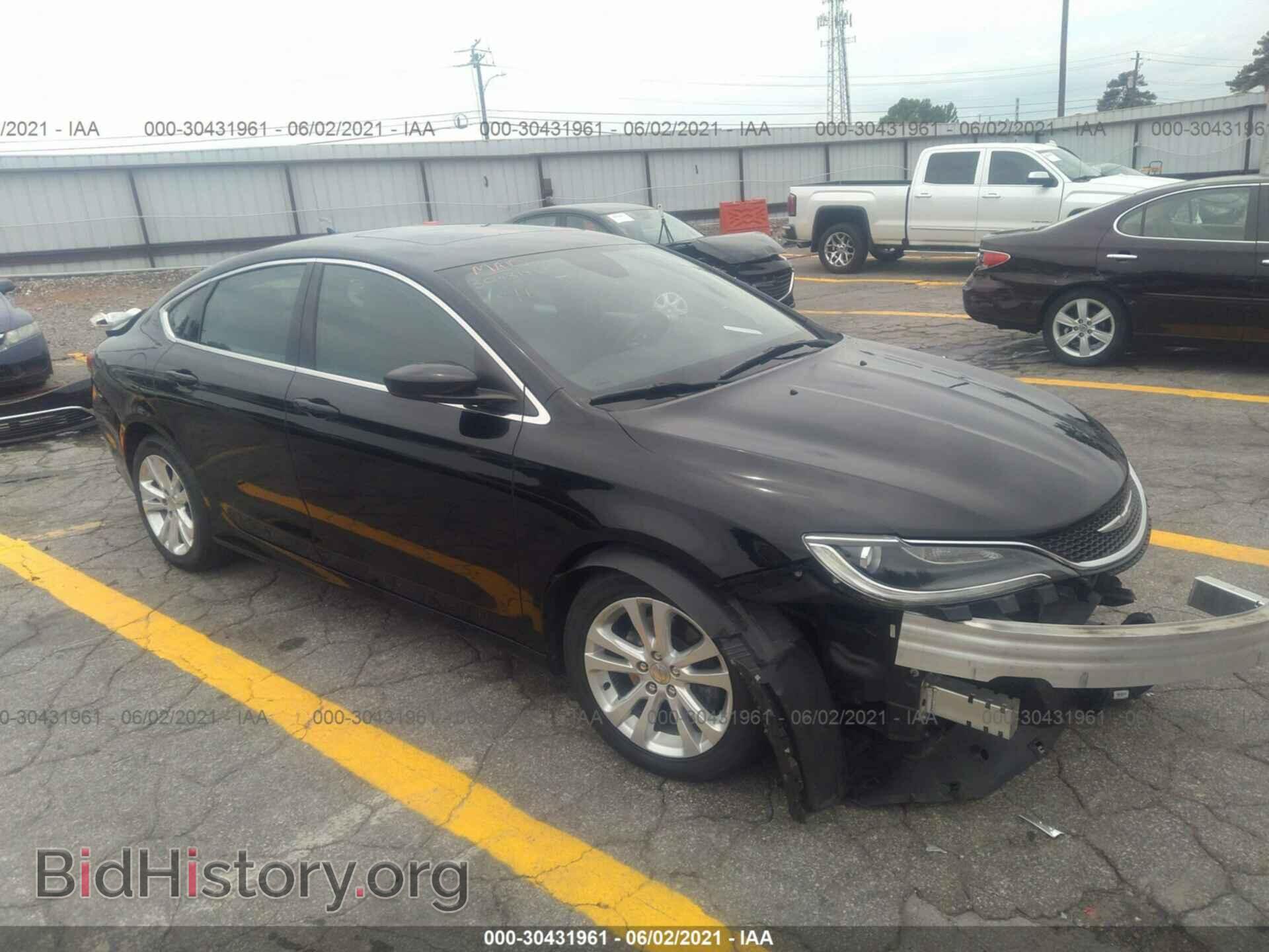 Фотография 1C3CCCAB6GN169379 - CHRYSLER 200 2016