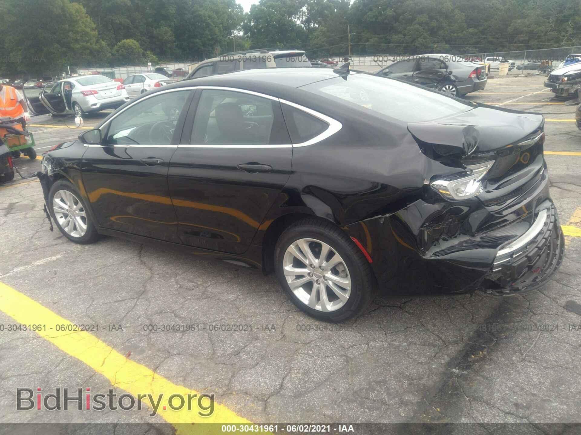 2016 CHRYSLER 200 - VIN: 1C3CCCAB6GN169379 - Фото 3