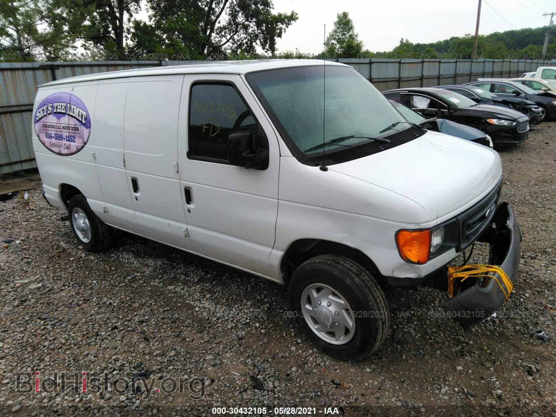 Photo 1FTNE14W07DB14966 - FORD ECONOLINE CARGO VAN 2007
