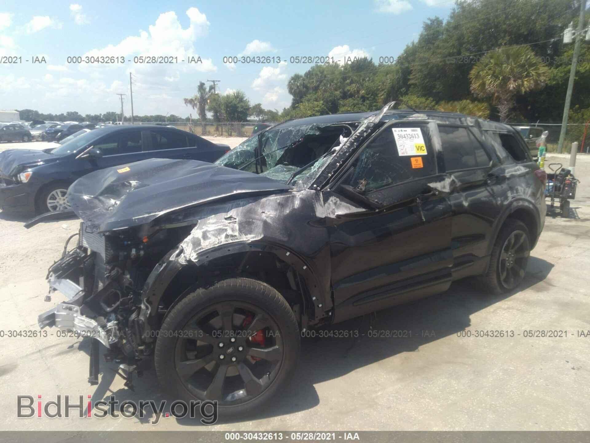 2021 FORD EXPLORER - VIN: 1FM5K8GC3MGB00097 - Фото 2