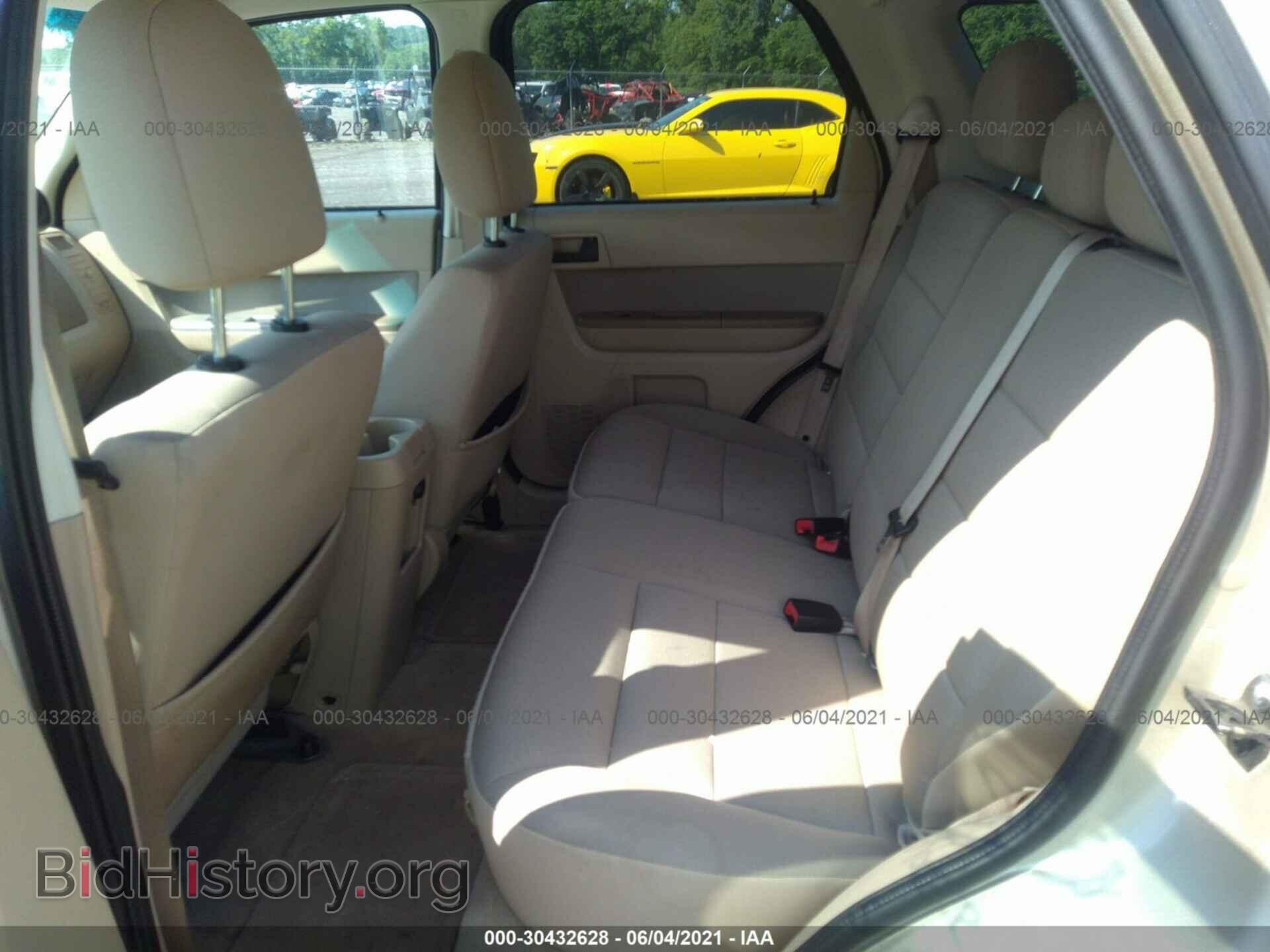 2010 FORD ESCAPE - VIN: 1FMCU9DG5AKD09106 - Фото 8